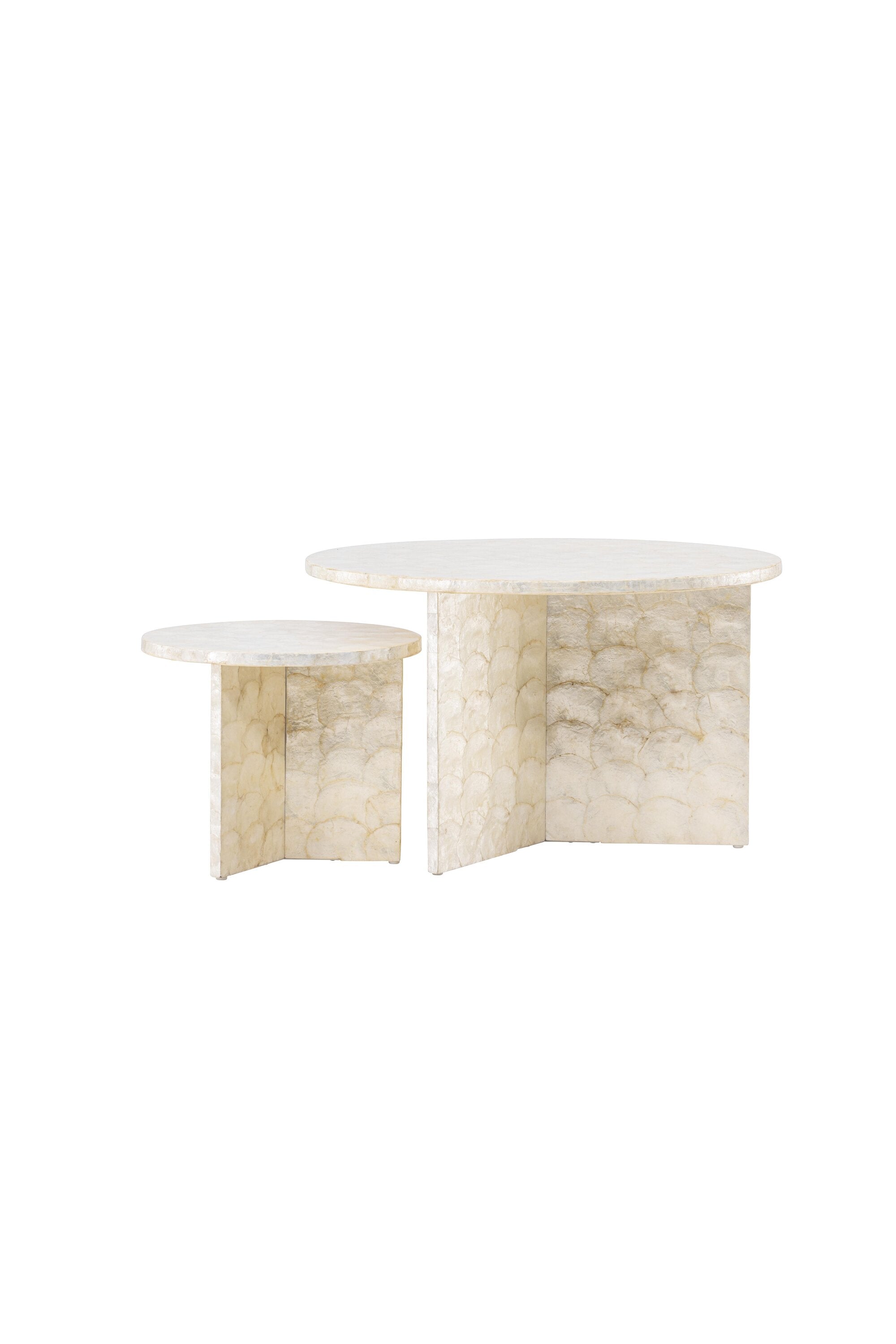 Smögen Sofa Tisch in Hellgrau präsentiert im Onlineshop von KAQTU Design AG. Beistelltisch ist von Vind