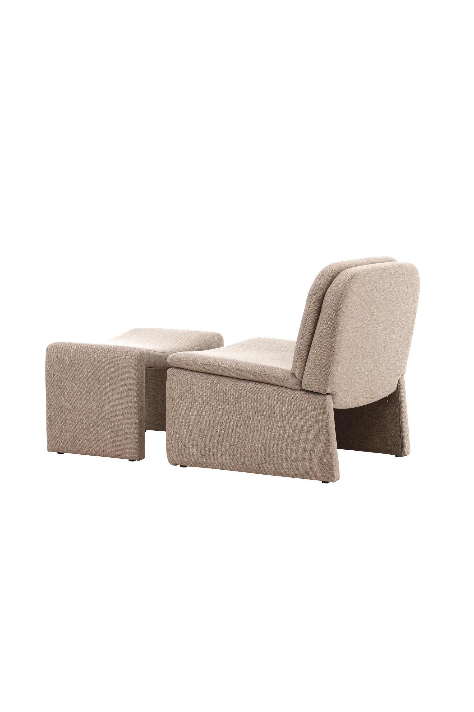 Bonn Sessel + Ottoman in Braun präsentiert im Onlineshop von KAQTU Design AG. Sessel ist von Venture Home