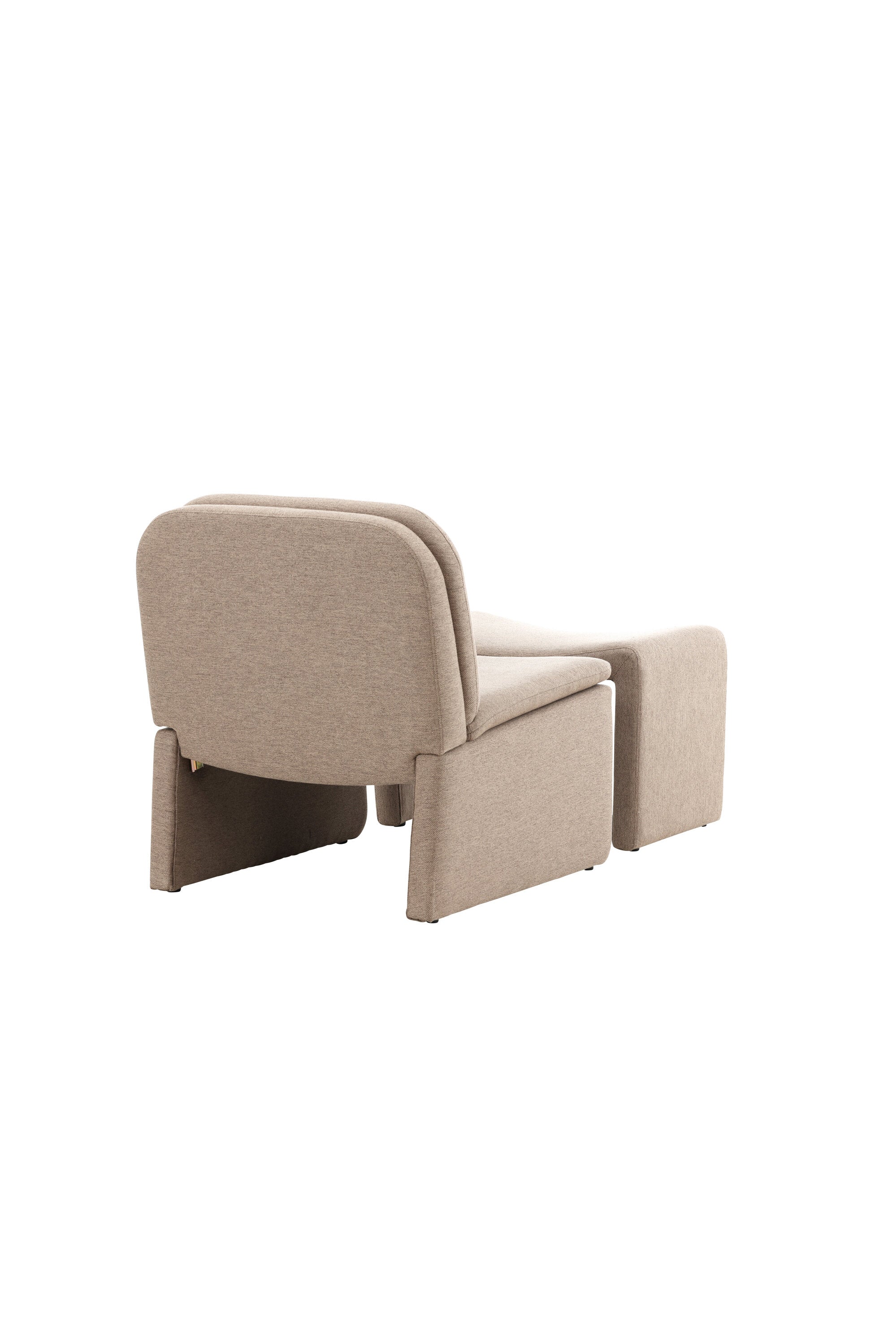 Bonn Sessel + Ottoman in Braun präsentiert im Onlineshop von KAQTU Design AG. Sessel ist von Venture Home
