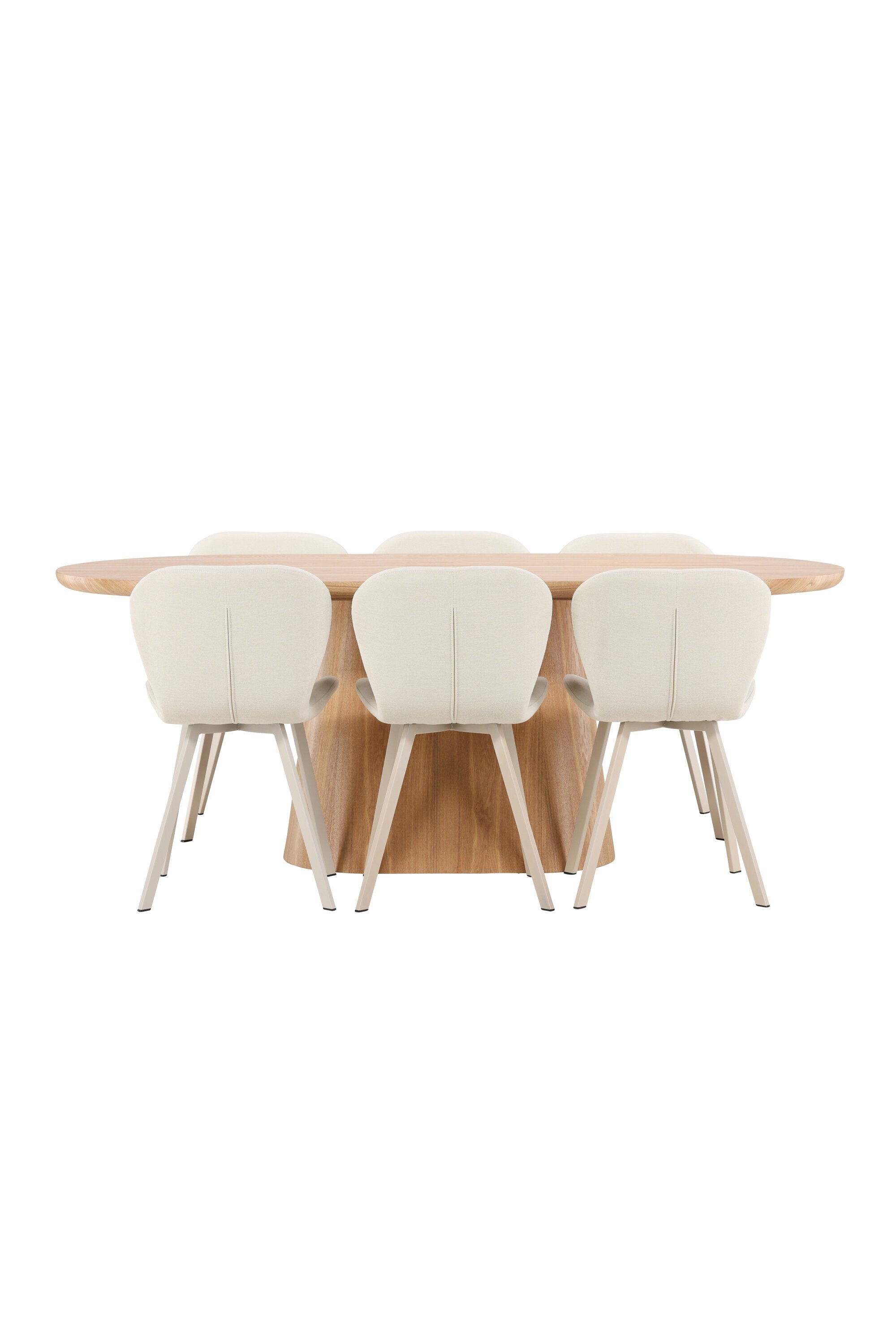 Esstisch Stjärnö mit Lilja Stuhl in Nature präsentiert im Onlineshop von KAQTU Design AG. Esszimmerset ist von Venture Home