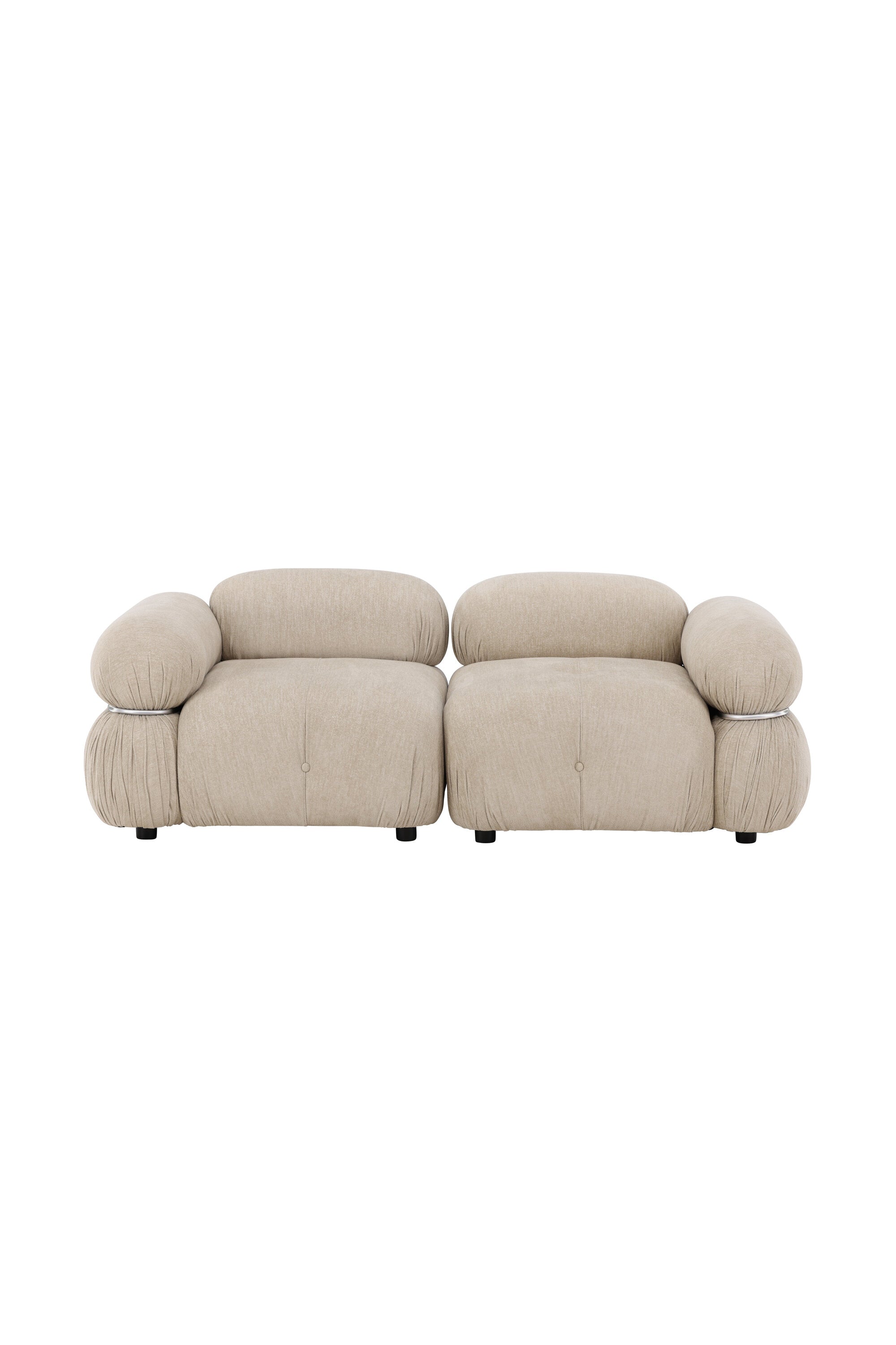Mika 2-Sitzer-Sofa in Beige präsentiert im Onlineshop von KAQTU Design AG. 2er Sofa ist von Venture Home