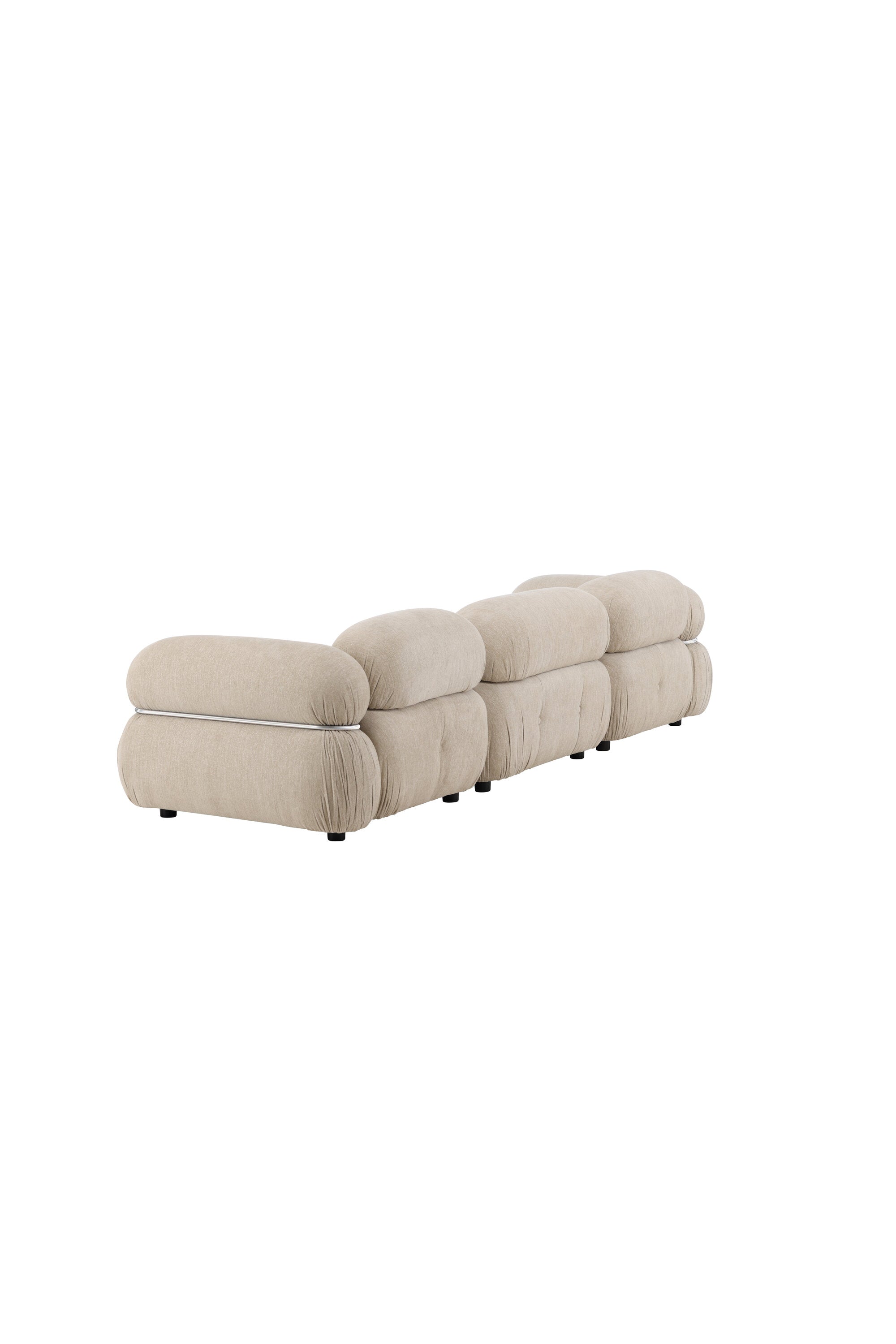 Mika 3-Sitzer Sofa in Beige präsentiert im Onlineshop von KAQTU Design AG. 2er Sofa ist von Venture Home