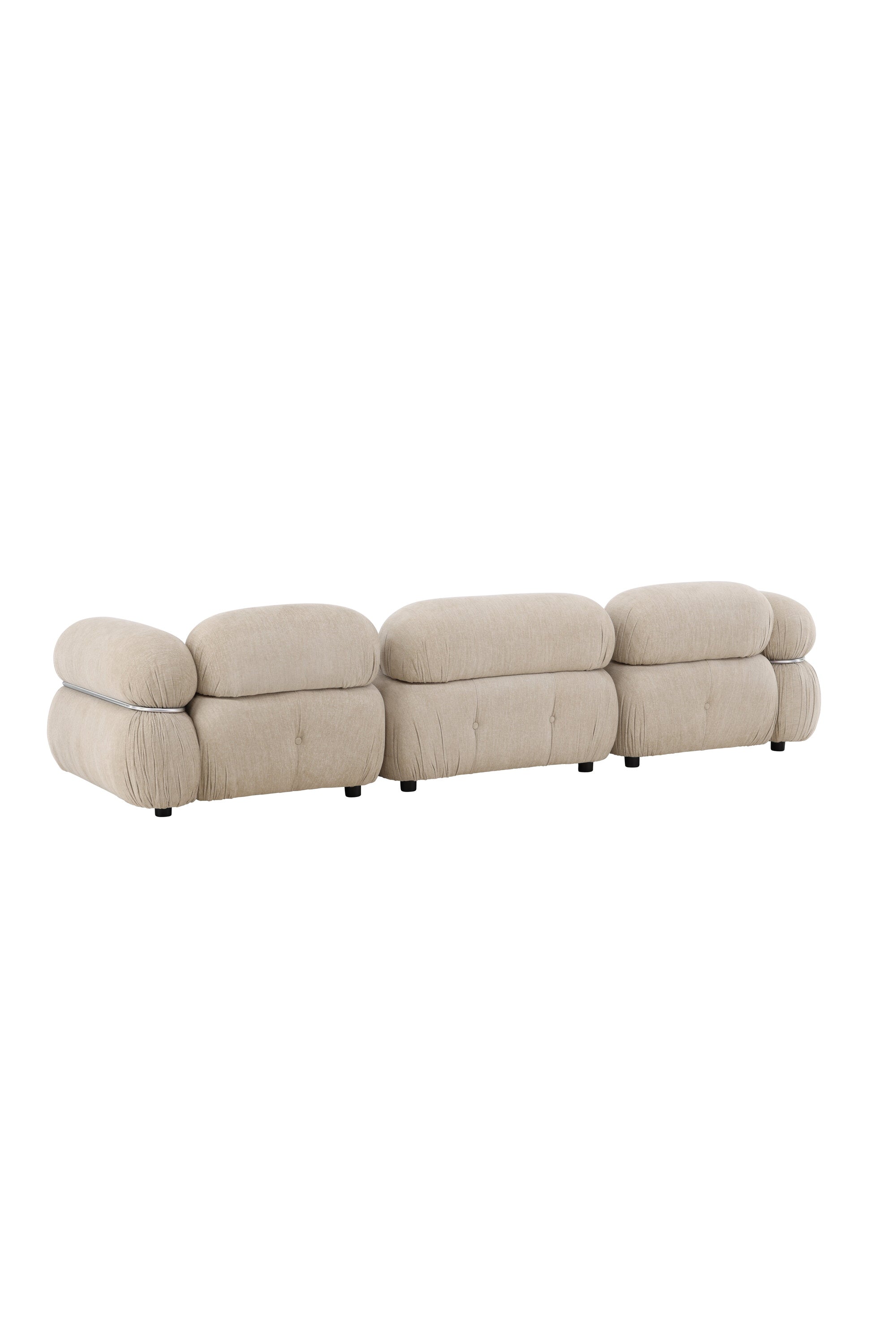 Mika 3-Sitzer Sofa in Beige präsentiert im Onlineshop von KAQTU Design AG. 2er Sofa ist von Venture Home