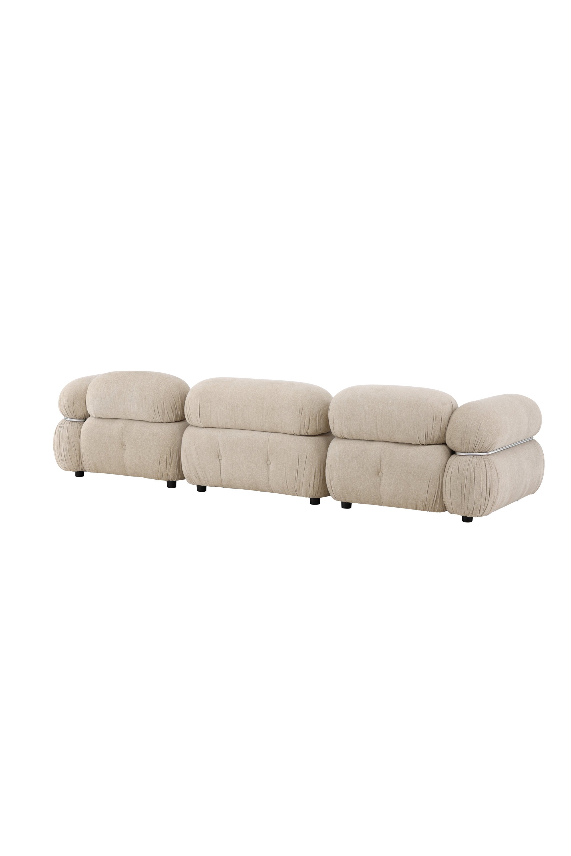Mika 3-Sitzer Sofa in Beige präsentiert im Onlineshop von KAQTU Design AG. 2er Sofa ist von Venture Home