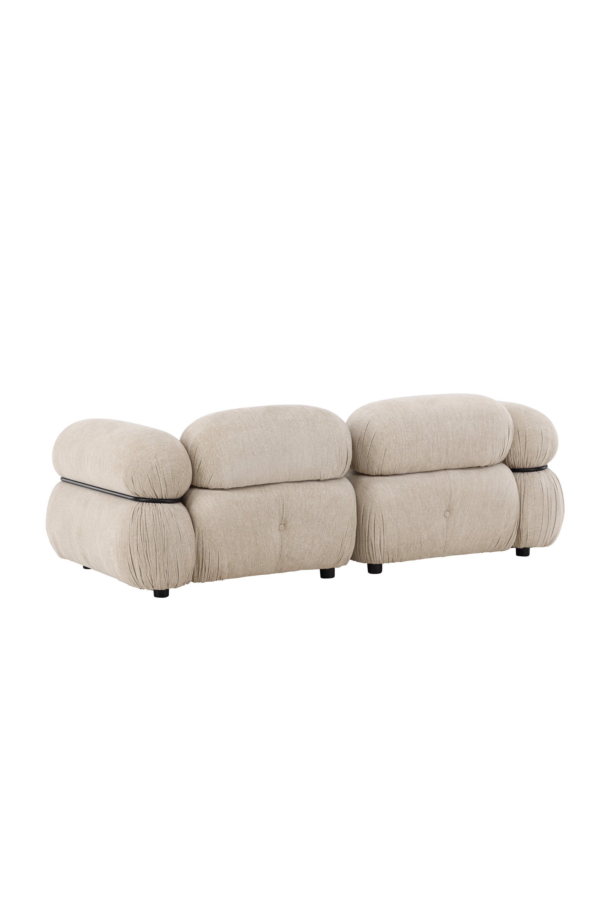 Mika 2-Sitzer-Sofa in Beige präsentiert im Onlineshop von KAQTU Design AG. 2er Sofa ist von Venture Home