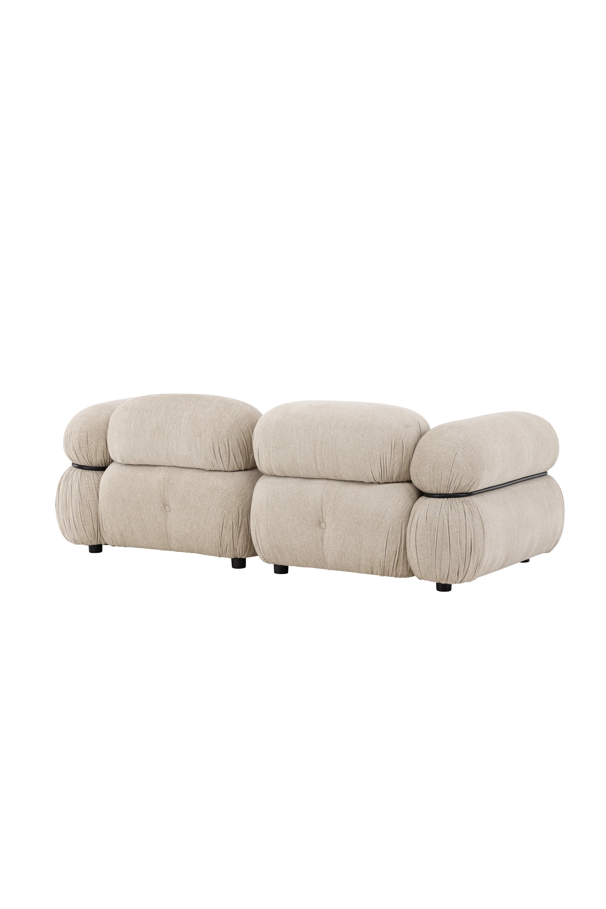 Mika 2-Sitzer-Sofa in Beige präsentiert im Onlineshop von KAQTU Design AG. 2er Sofa ist von Venture Home