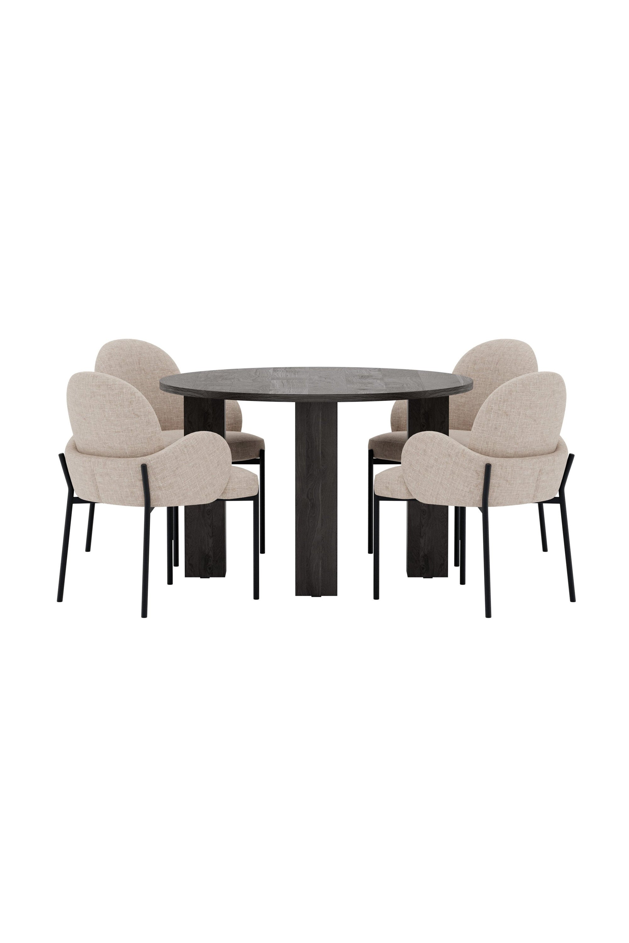 Juno Esszimmergarnitur mit Stühlen Blom in  präsentiert im Onlineshop von KAQTU Design AG. Bartischset ist von Venture Home