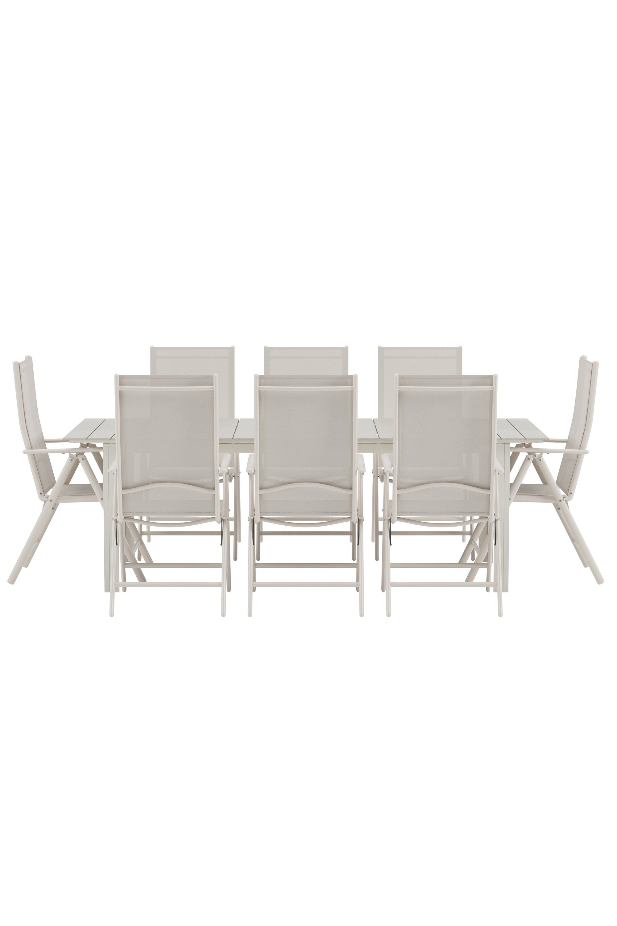Levels Esstisch mit Break Stühlen in  präsentiert im Onlineshop von KAQTU Design AG. Gartentischset ist von Venture Home