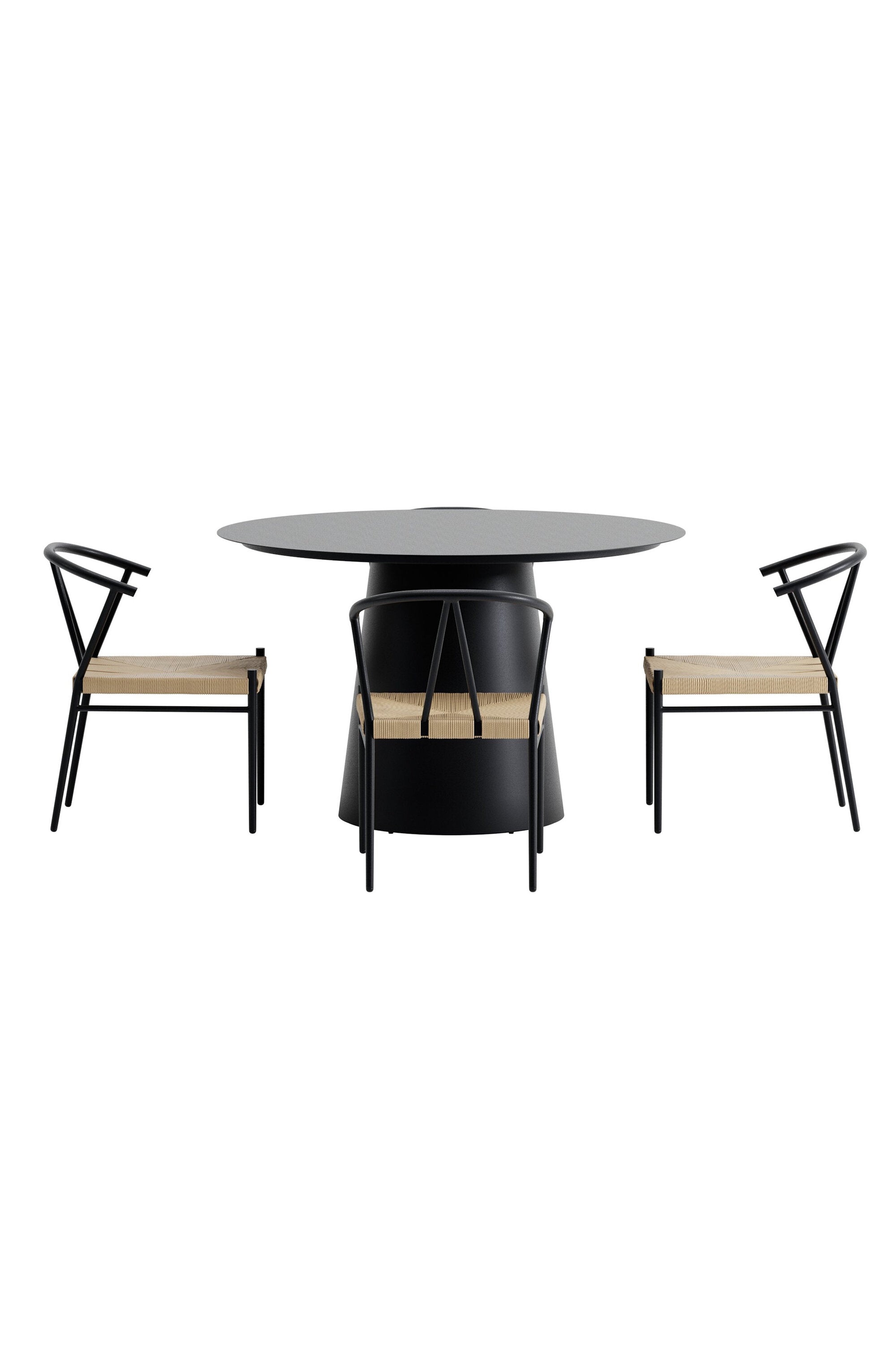 Lanzo Esszimmertisch mit Alfons Stühlen in  präsentiert im Onlineshop von KAQTU Design AG. Gartentischset ist von Venture Home