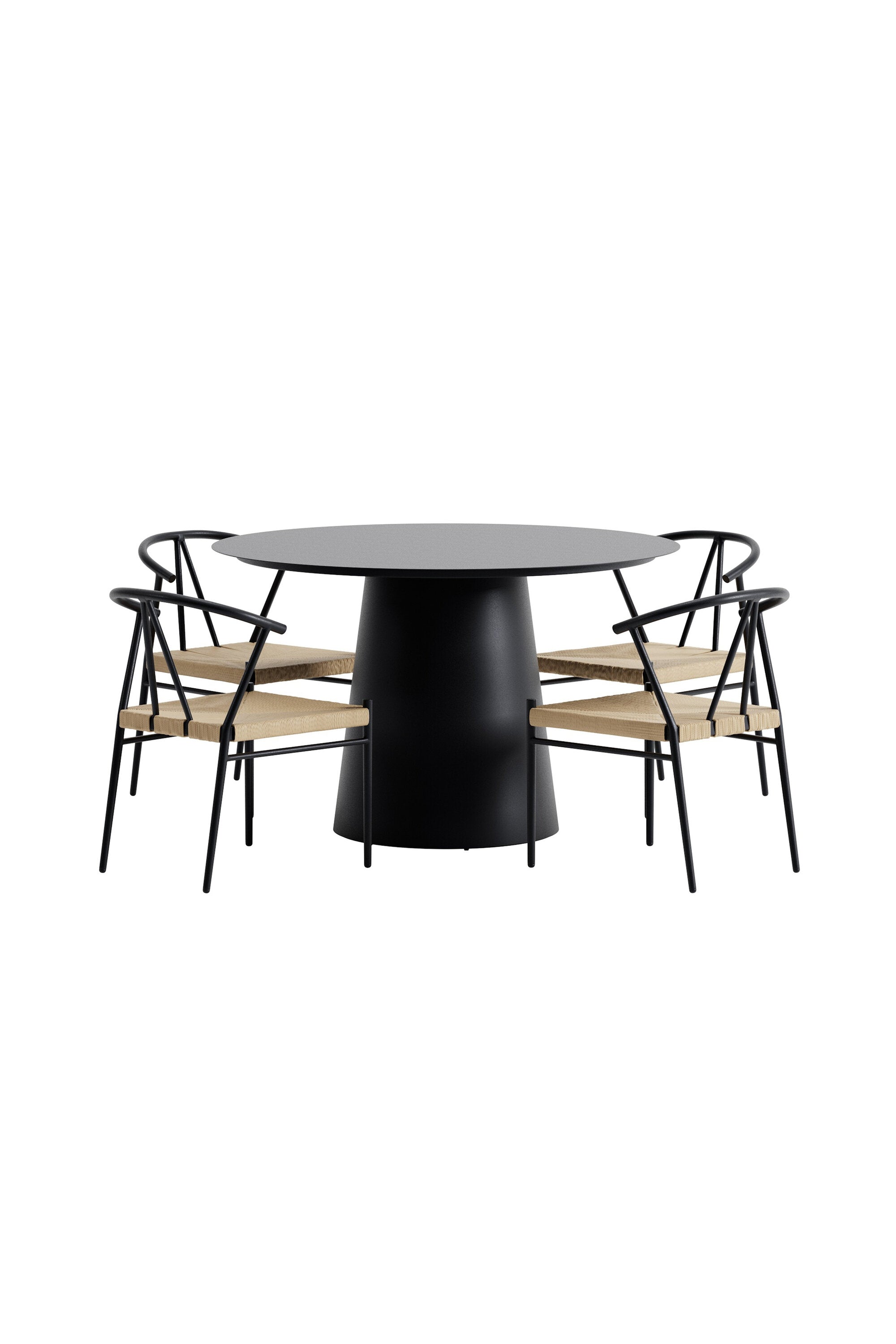 Lanzo Esszimmertisch mit Alfons Stühlen in  präsentiert im Onlineshop von KAQTU Design AG. Gartentischset ist von Venture Home