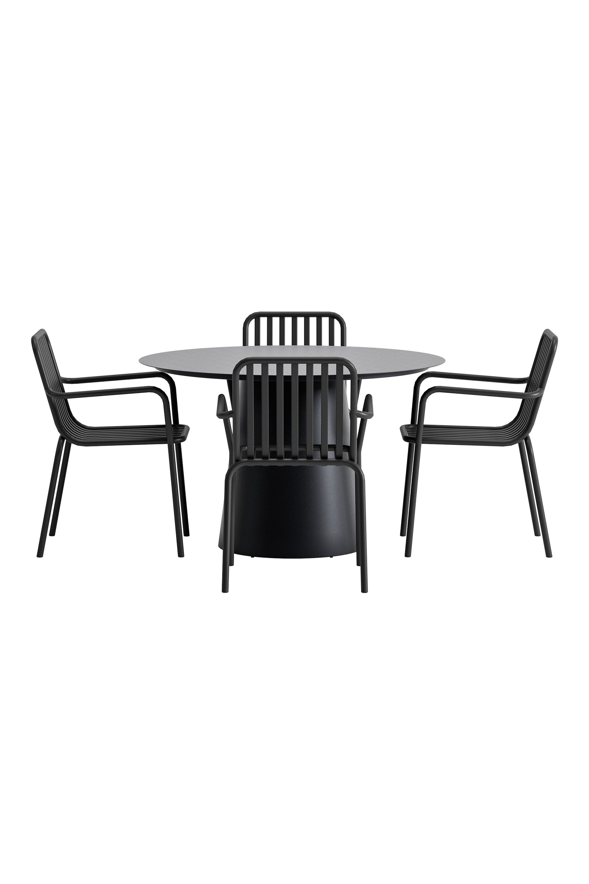 Lanzo Esstisch mit Peking Stühlen in  präsentiert im Onlineshop von KAQTU Design AG. Gartentischset ist von Venture Home