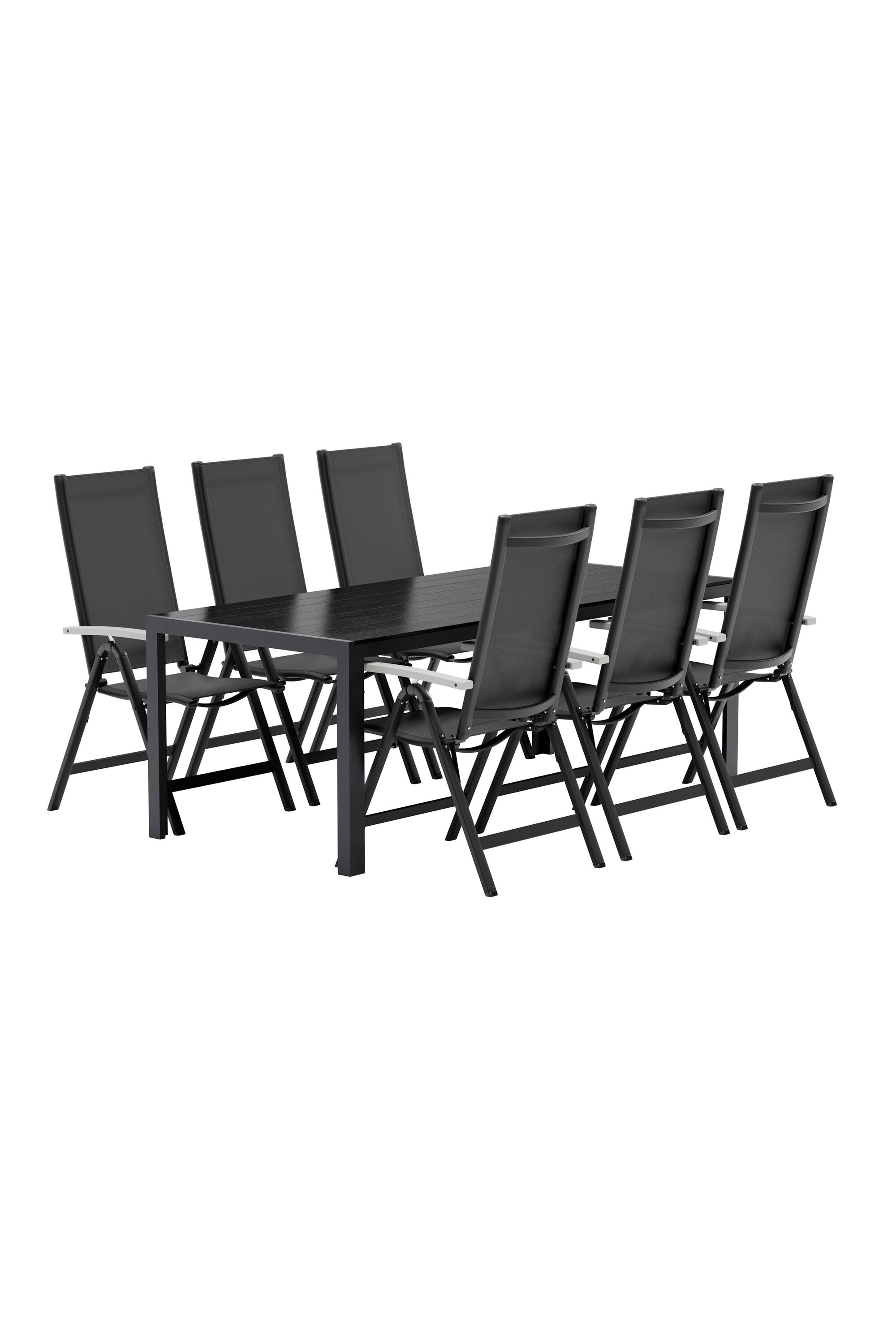 Break Esstisch mit Albany Stühlen in  präsentiert im Onlineshop von KAQTU Design AG. Gartentischset ist von Venture Home
