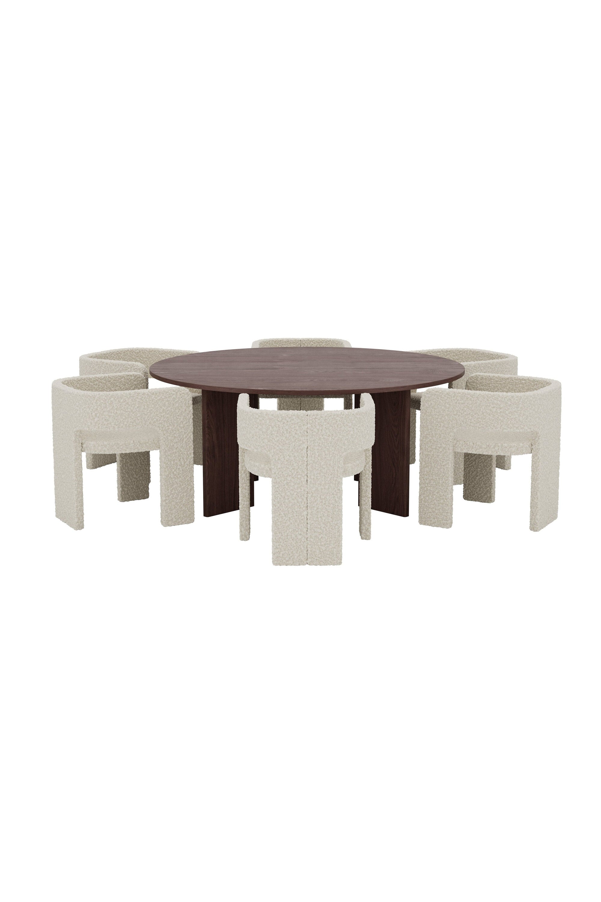 Graos Esstisch mit Kristin Stühlen in  präsentiert im Onlineshop von KAQTU Design AG. Bartischset ist von Venture Home