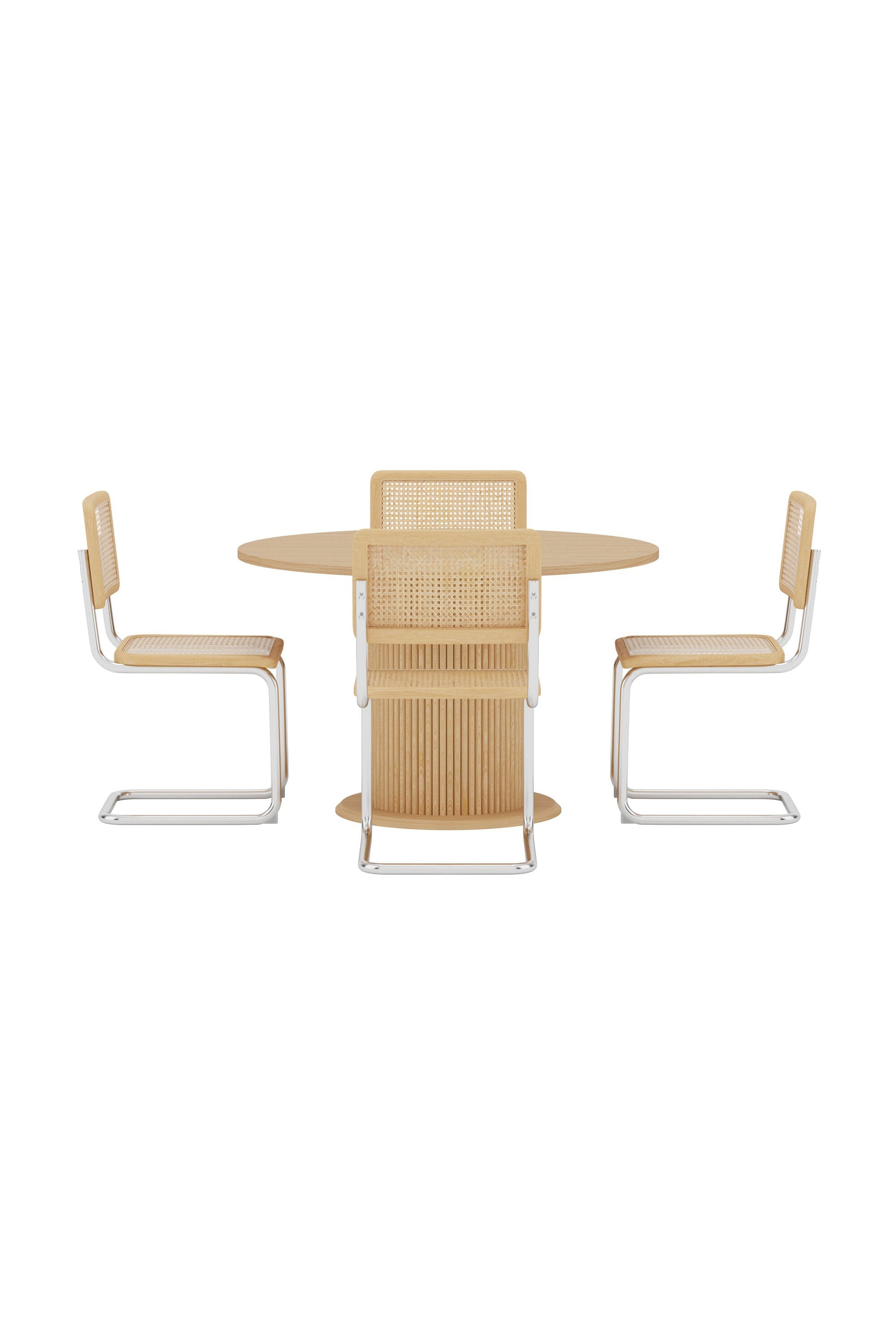Reko Esstisch mit Robert Stühlen in  präsentiert im Onlineshop von KAQTU Design AG. Bartischset ist von Venture Home