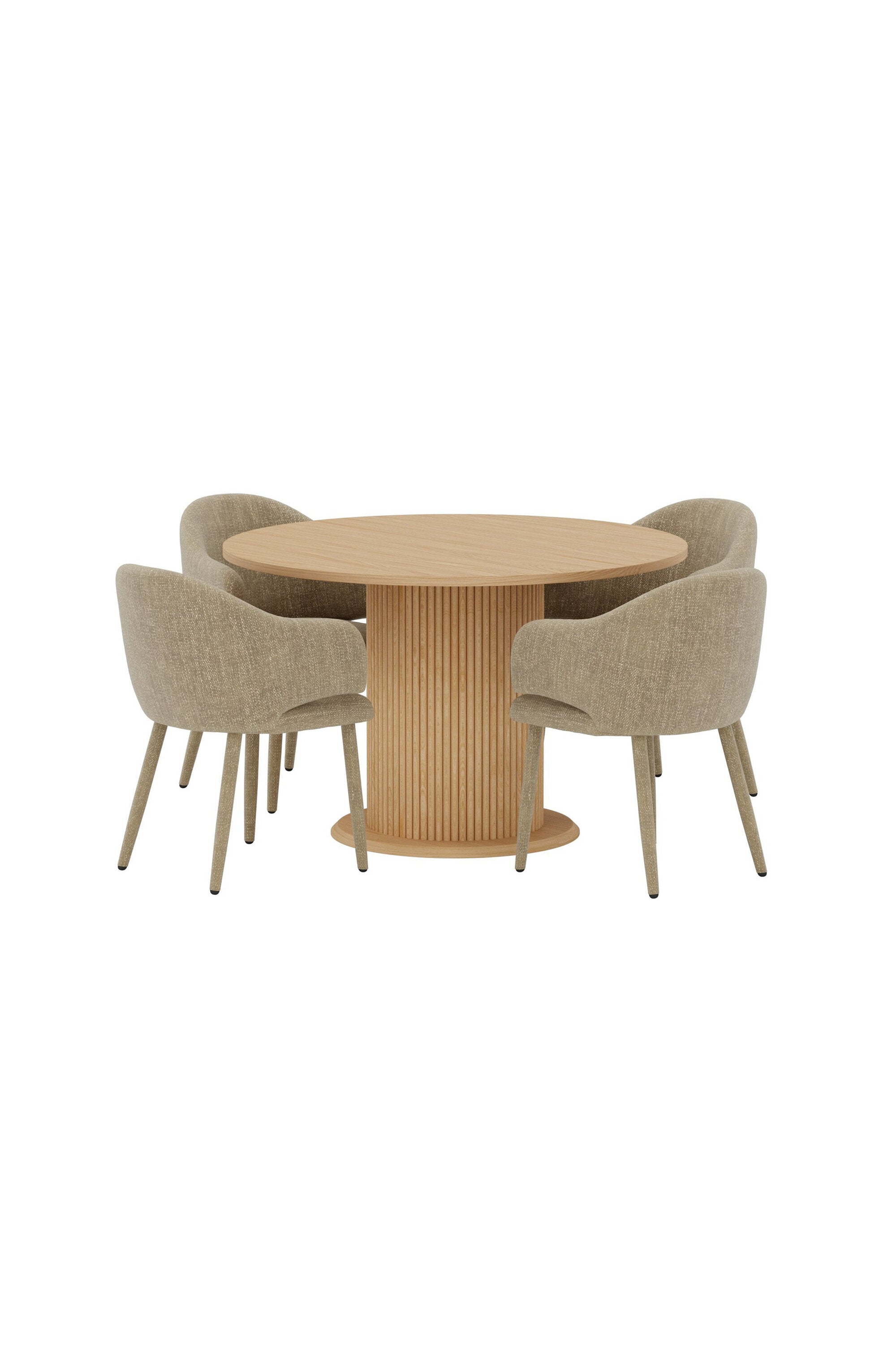 Reko Esstisch mit Stühlen Evelin in  präsentiert im Onlineshop von KAQTU Design AG. Bartischset ist von Venture Home