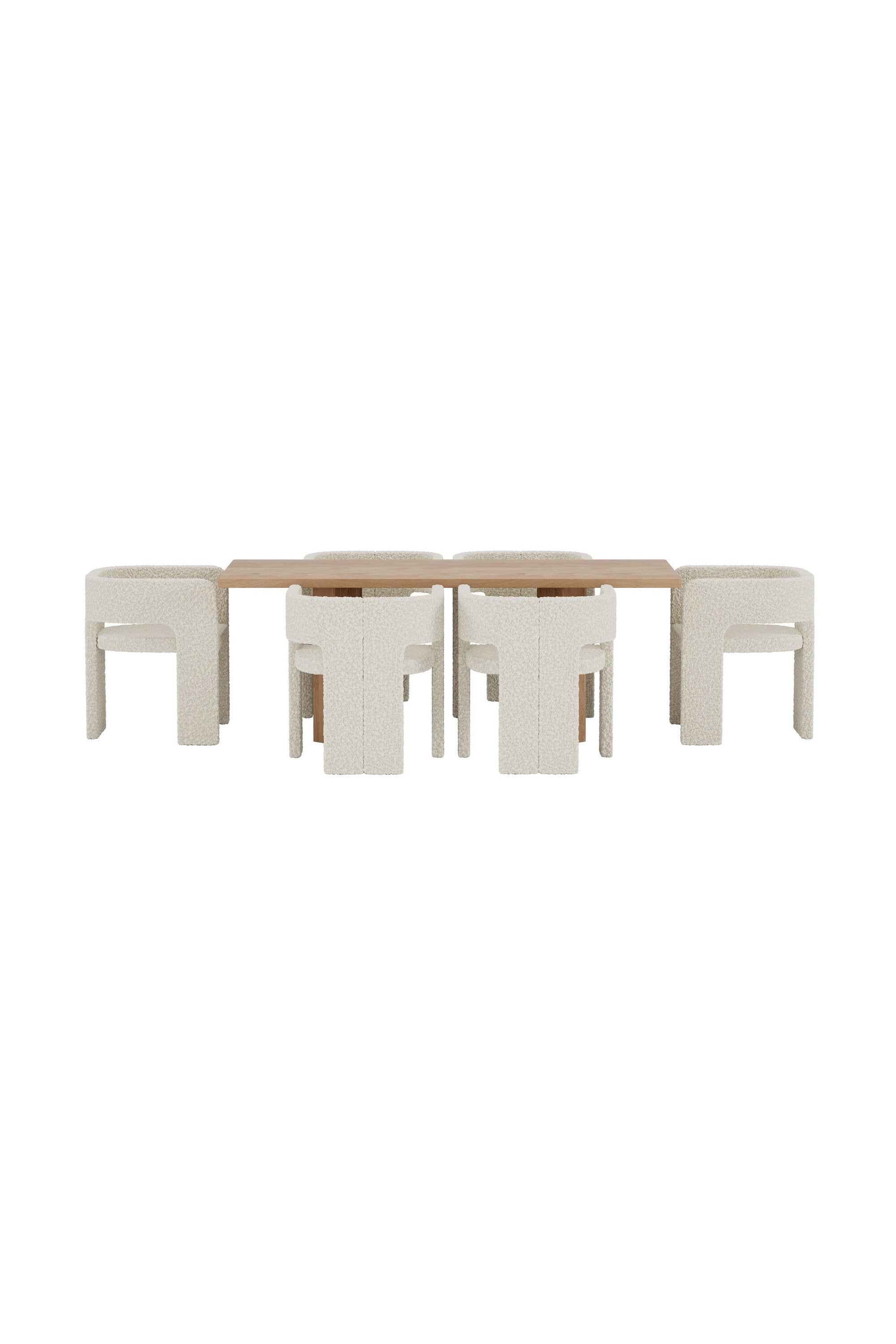 Lillehammer Esstisch mit Kristin Stühlen in  präsentiert im Onlineshop von KAQTU Design AG. Esszimmerset ist von Venture Home