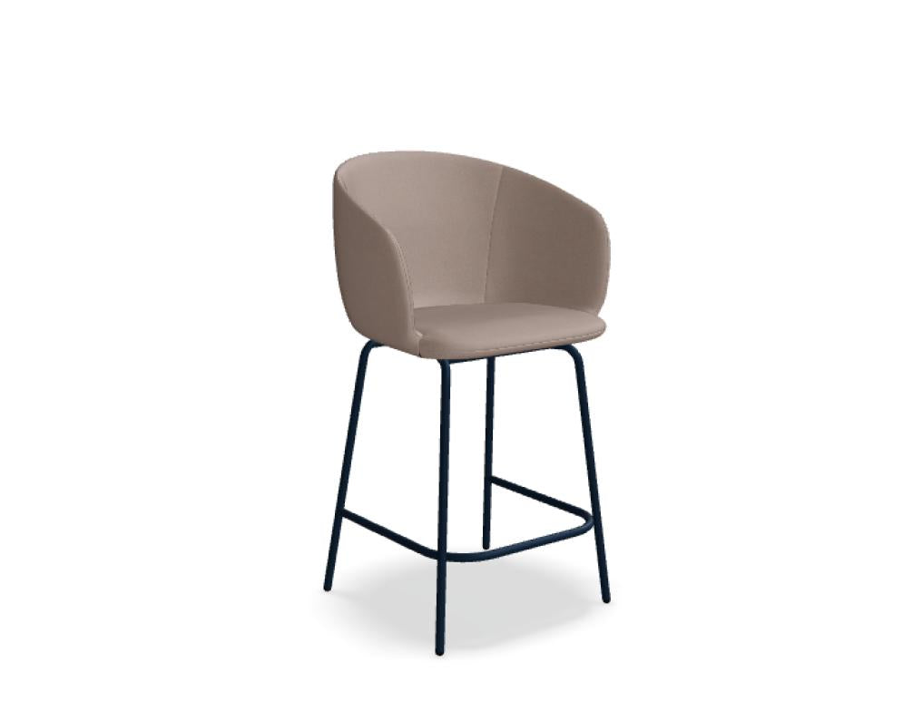Grace GRP7 - Barhocker in Blau präsentiert im Onlineshop von KAQTU Design AG. Barhocker ist von Mdd