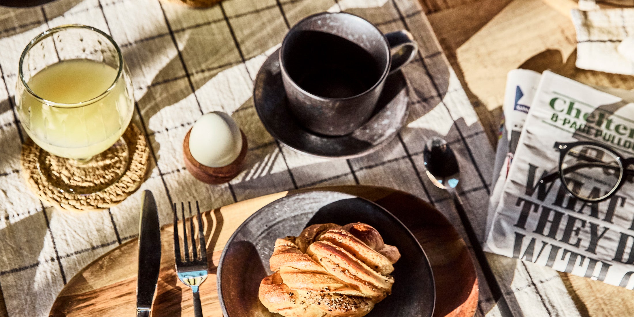 Osterbrunch mit schöner Deko