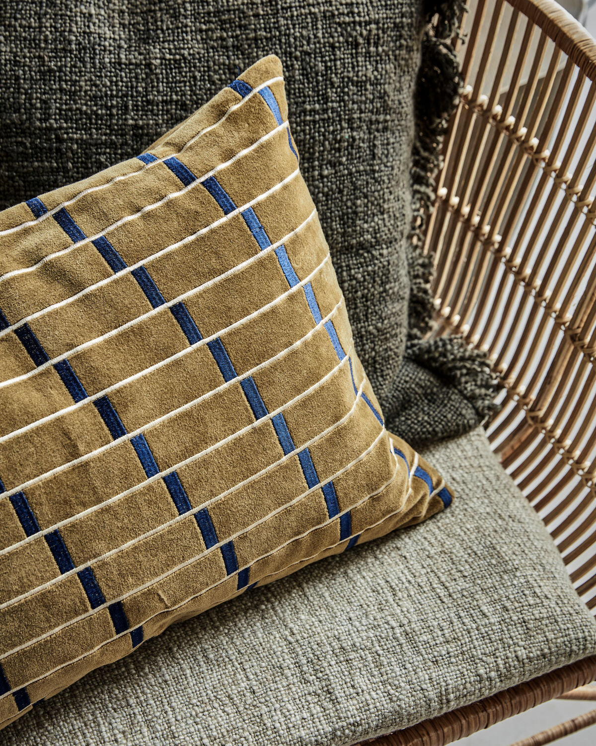 Kissenbezug, HDGona, Amber in Amber präsentiert im Onlineshop von KAQTU Design AG. Kissenbezug ist von House Doctor