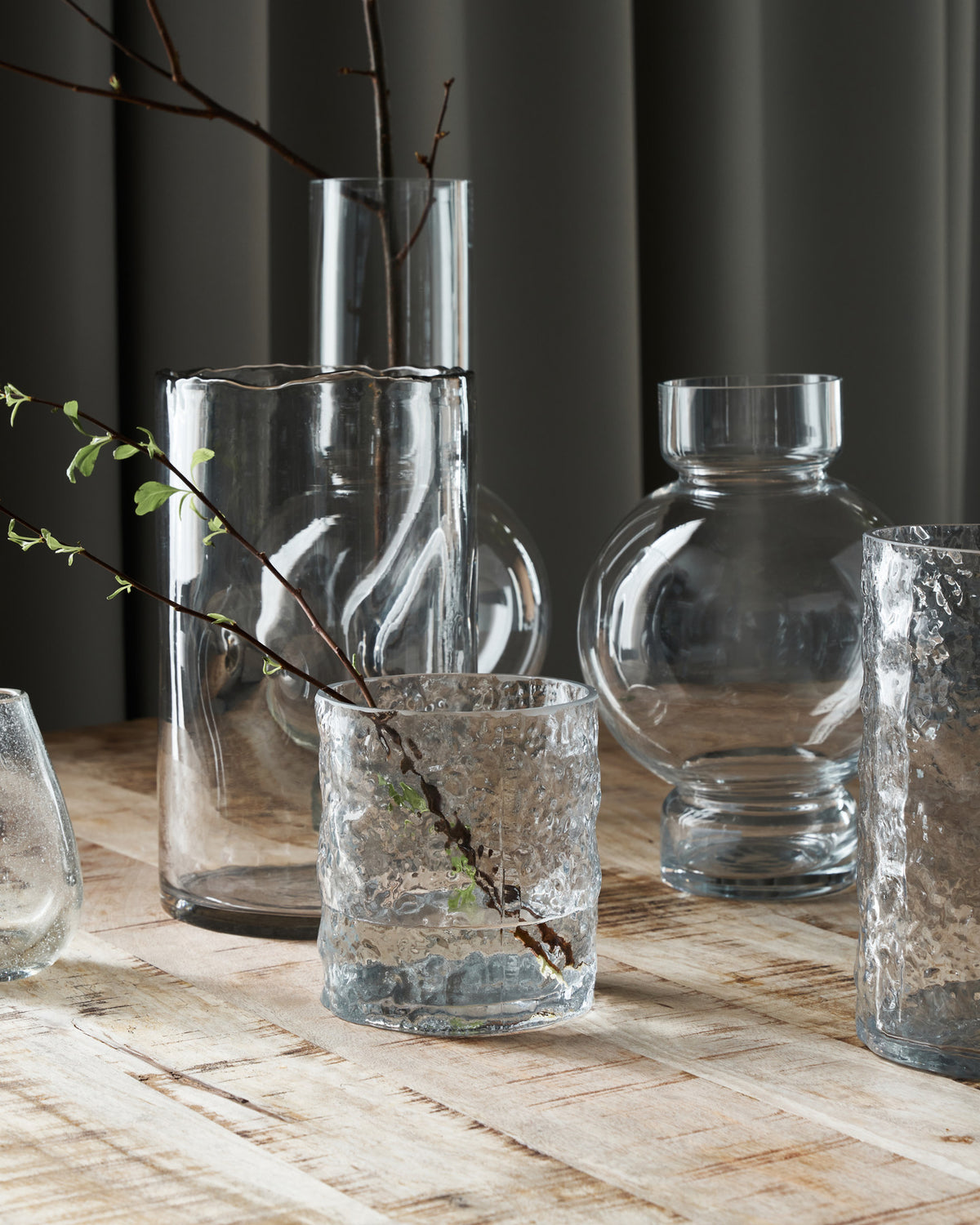 Vase, HDHuri, Klar in Klar präsentiert im Onlineshop von KAQTU Design AG. Vase ist von House Doctor