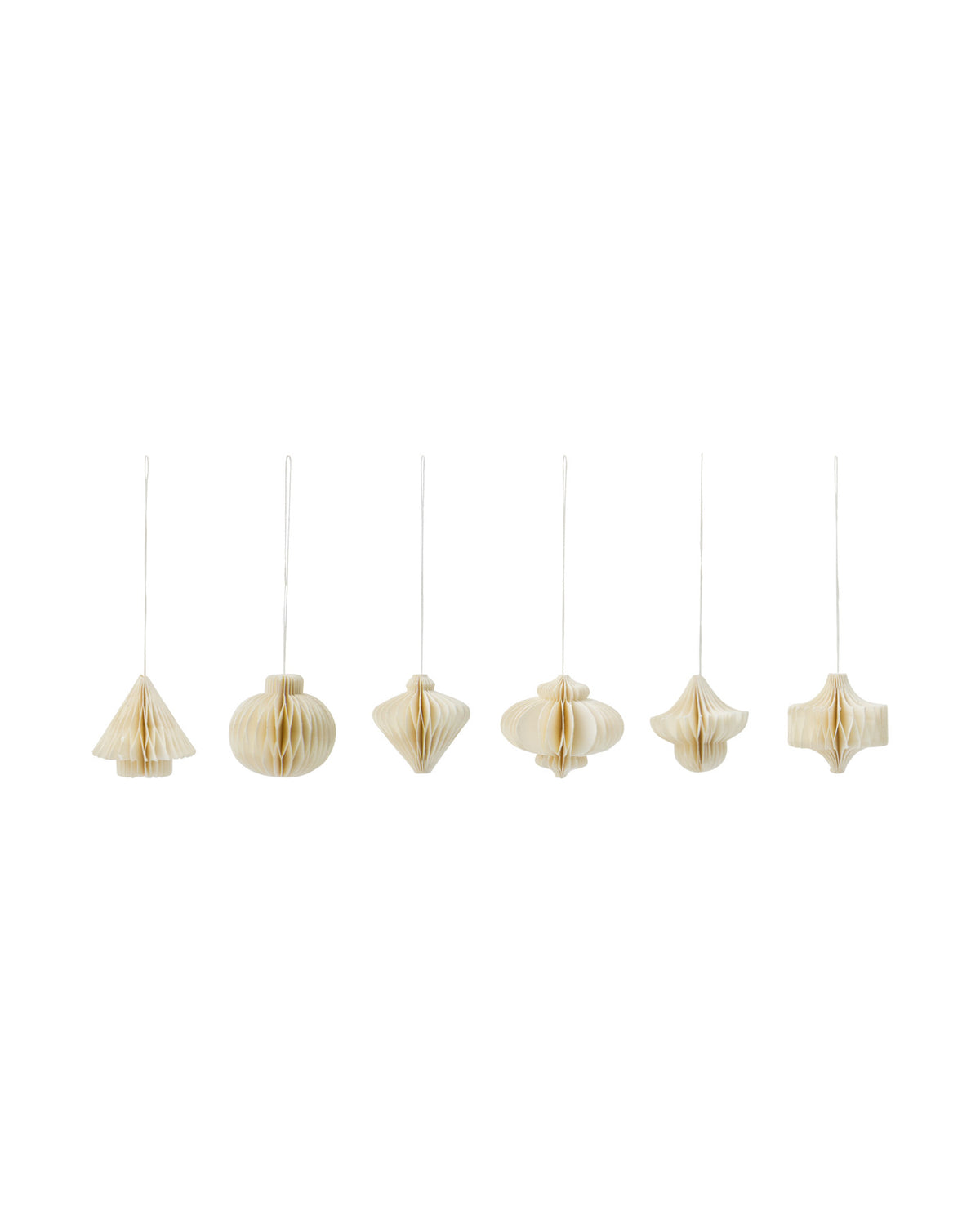 Ornamente, HDComb, Off-White in Off-White präsentiert im Onlineshop von KAQTU Design AG. Ornament ist von House Doctor
