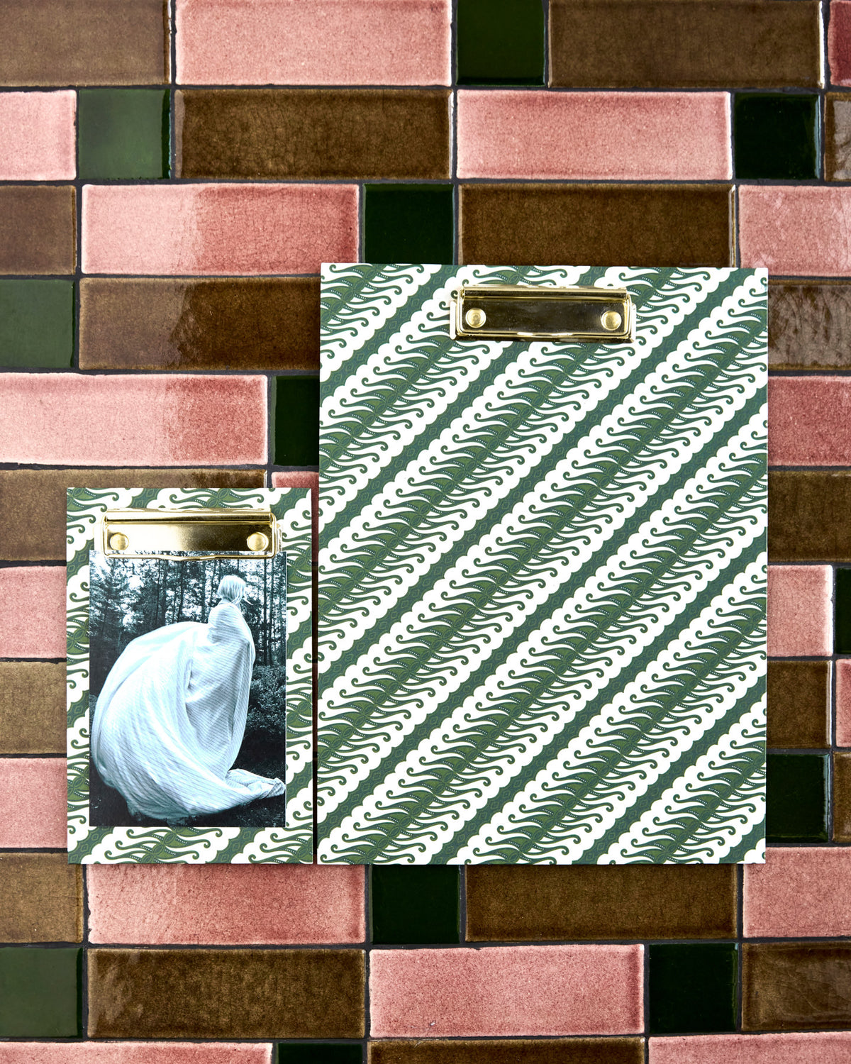 Zwischenablage, HDClip, Grün in Grün präsentiert im Onlineshop von KAQTU Design AG. Büromaterial ist von House Doctor
