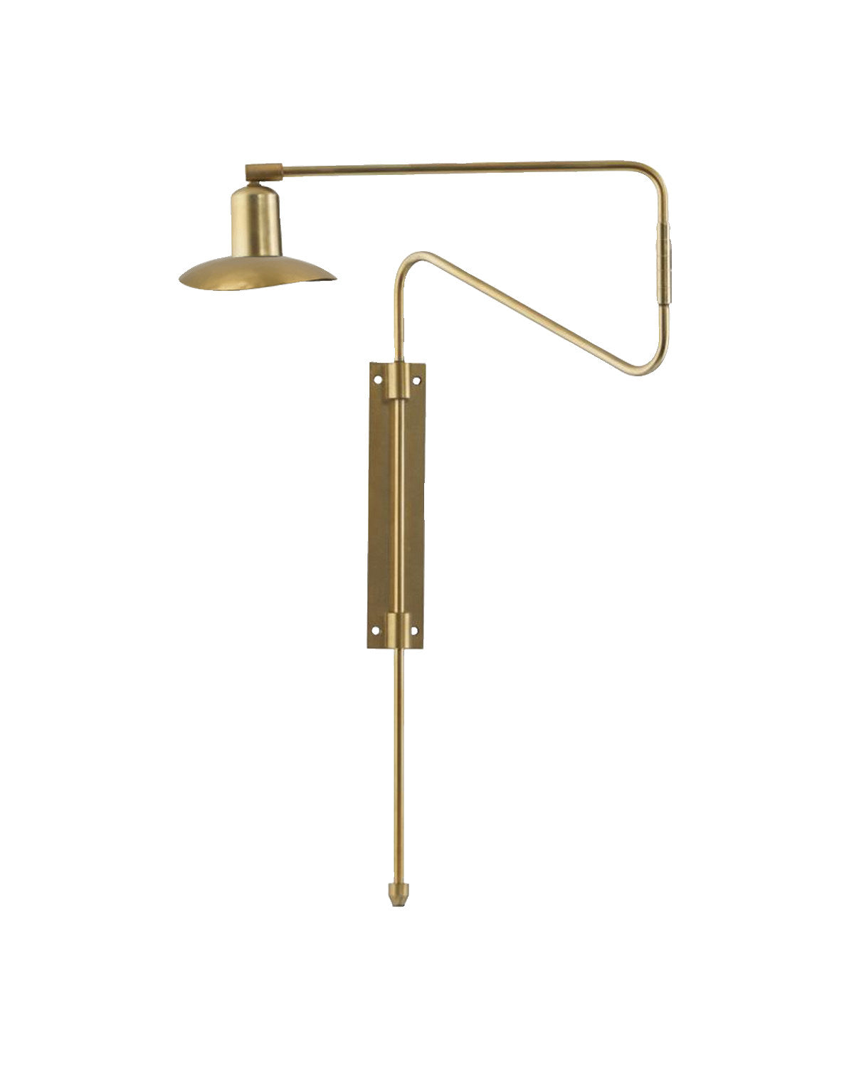 Wandleuchte, HDSwing, Messing in Messing präsentiert im Onlineshop von KAQTU Design AG. Wandleuchte ist von House Doctor
