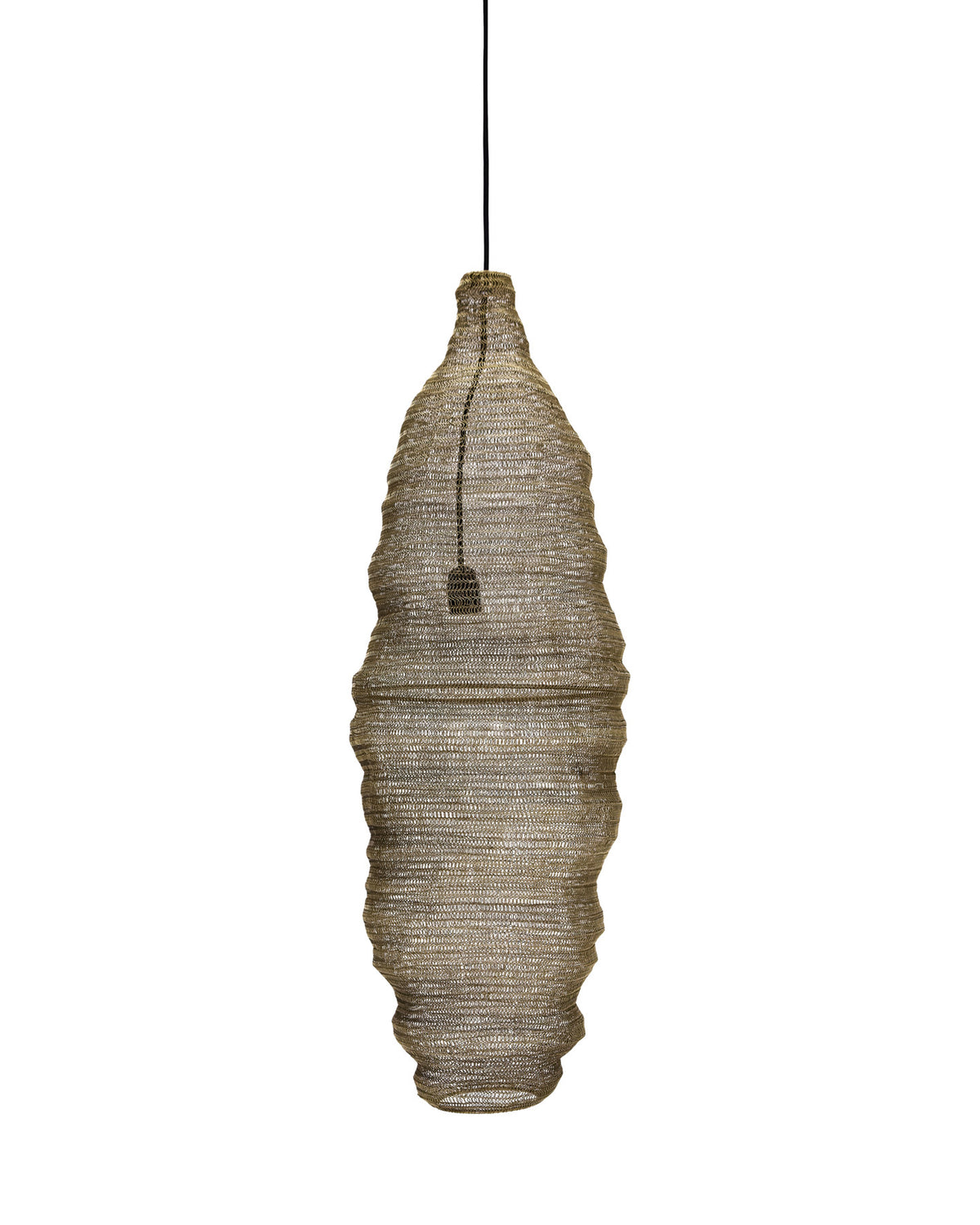 Lampe, HDMesh, Antikes Champagner-Silber-Finish in Antikes Champagner-Silber-Finish präsentiert im Onlineshop von KAQTU Design AG. Pendelleuchte ist von House Doctor