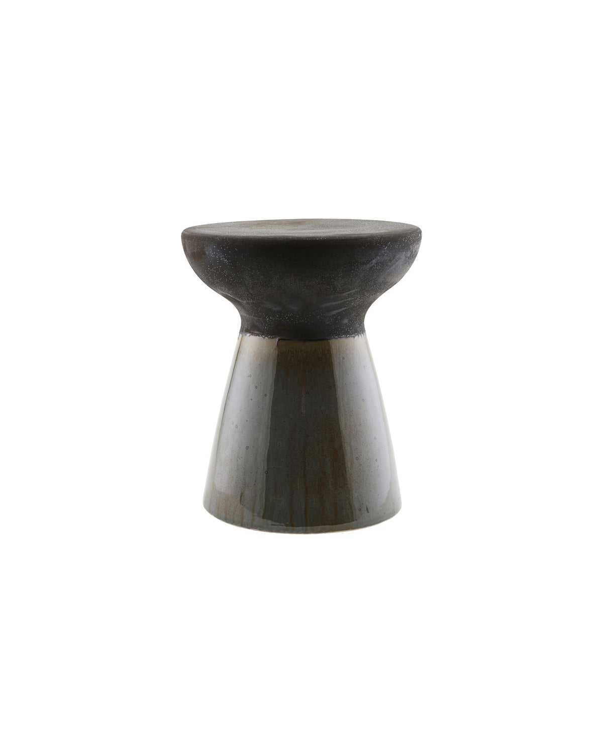 Hocker, Pablo in Grün/Braun präsentiert im Onlineshop von KAQTU Design AG. Hocker ist von House Doctor