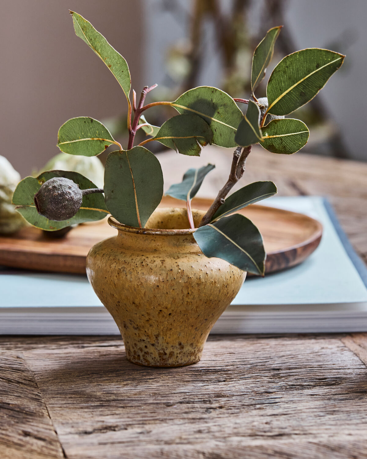 Vase, HDKolo, Senfgelb in Senfgelb präsentiert im Onlineshop von KAQTU Design AG. Vase ist von House Doctor