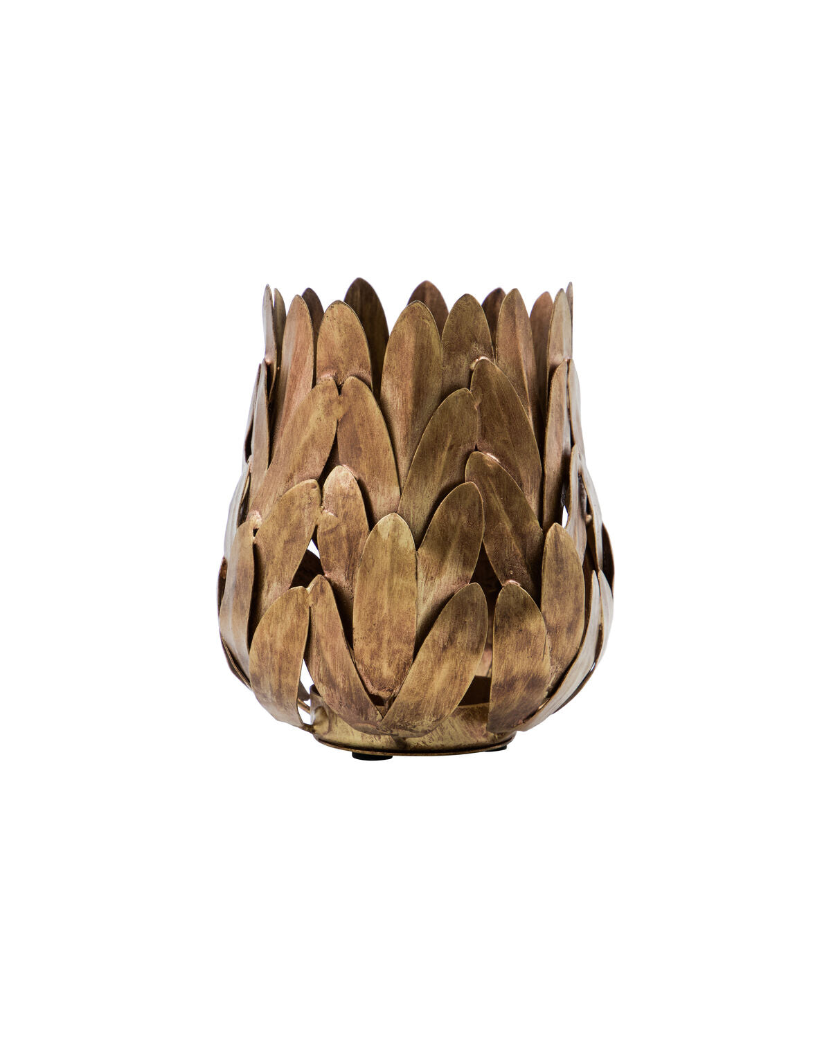 Teelichthalter, HDLuka, Antik-Gold in Antik-Gold präsentiert im Onlineshop von KAQTU Design AG. Kerzenständer ist von House Doctor