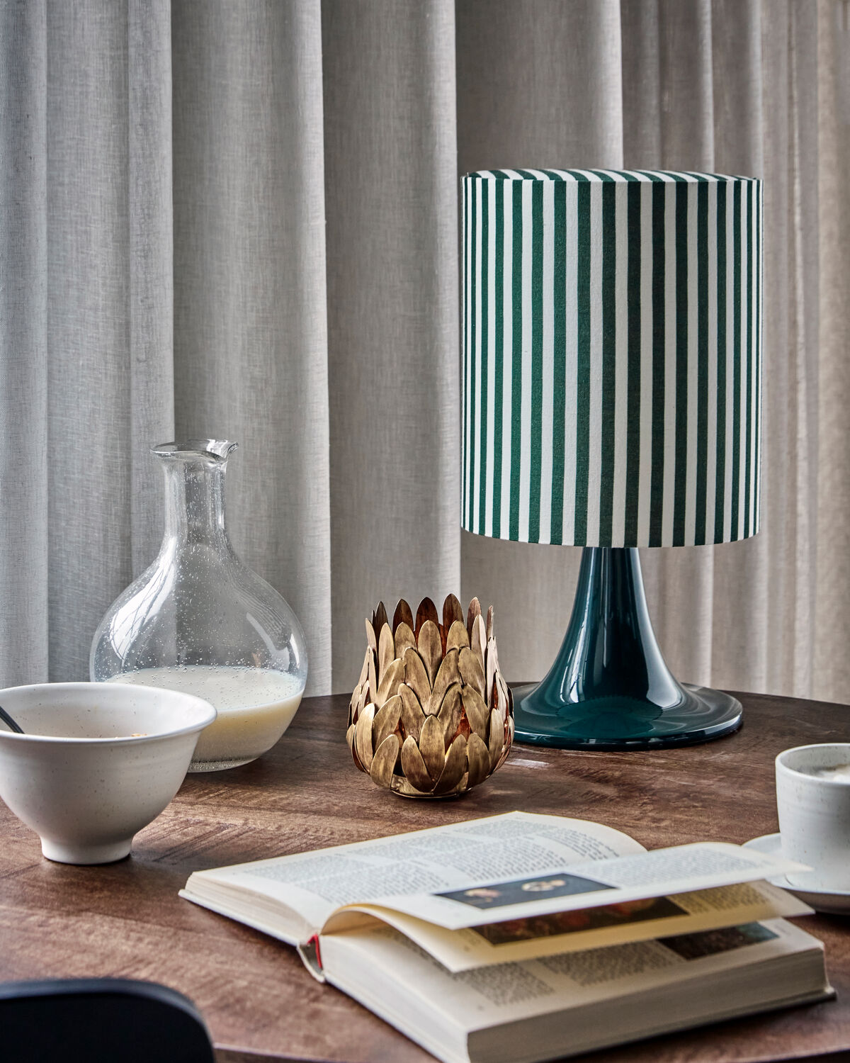 Teelichthalter, HDLuka, Antik-Gold in Antik-Gold präsentiert im Onlineshop von KAQTU Design AG. Kerzenständer ist von House Doctor
