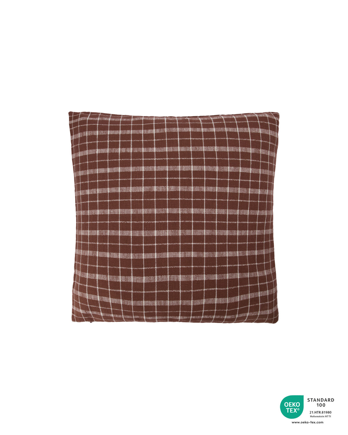 Kissenbezug, Thame in Brown check präsentiert im Onlineshop von KAQTU Design AG. Deko Kissenbezug ist von House Doctor