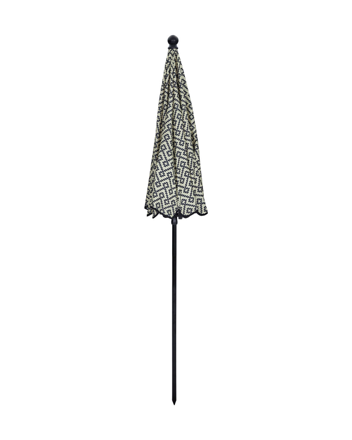 Strand-/Gartenschirm, HDPort in Black/Sand präsentiert im Onlineshop von KAQTU Design AG. Sonnenschirm ist von House Doctor