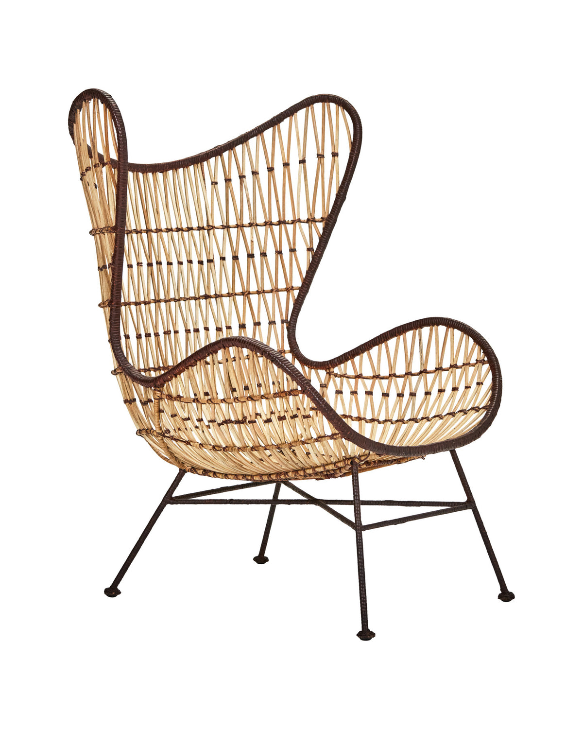 Lounge-Sessel, HDFlow, Natur in Natur präsentiert im Onlineshop von KAQTU Design AG. Sessel mit Armlehnen ist von House Doctor