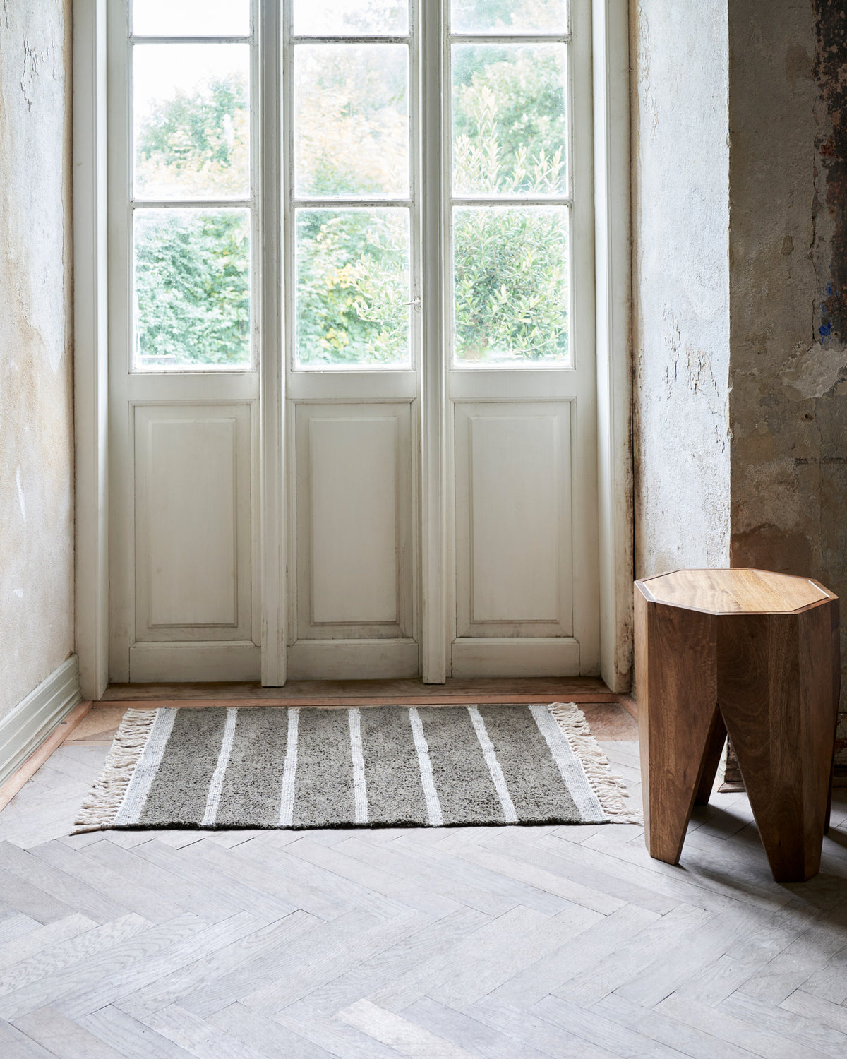 Teppich, Chen in Dunkelbraun präsentiert im Onlineshop von KAQTU Design AG. Teppich ist von House Doctor