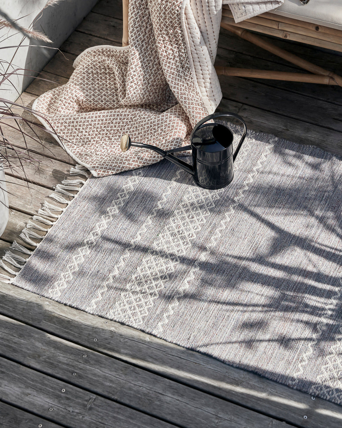 Teppich, Ciero in Hellgrau präsentiert im Onlineshop von KAQTU Design AG. Teppich ist von House Doctor