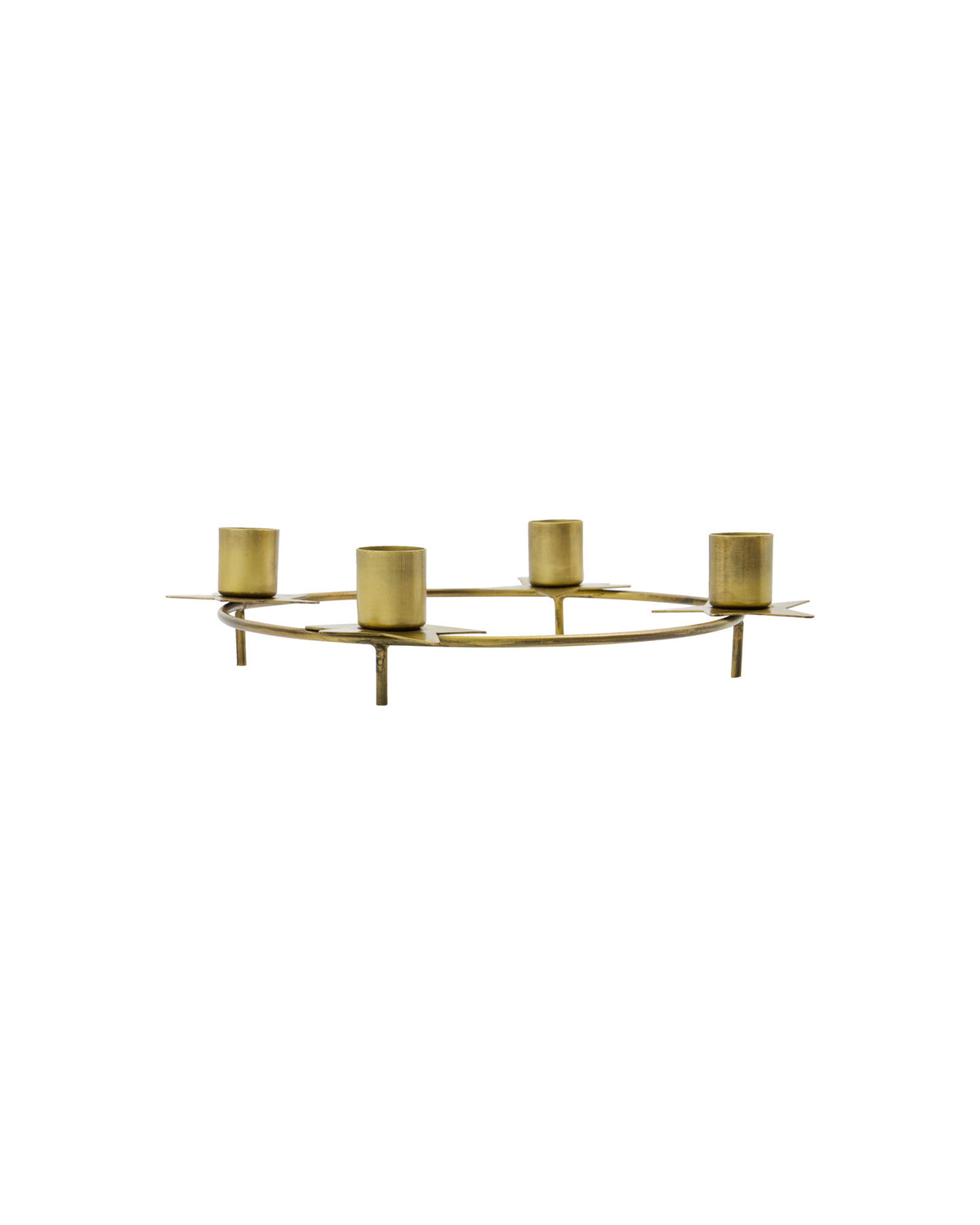 Kerzenständer, HDStage, Antikes Messing-Finish in Antikes Messing-Finish präsentiert im Onlineshop von KAQTU Design AG. Kerzenständer ist von House Doctor