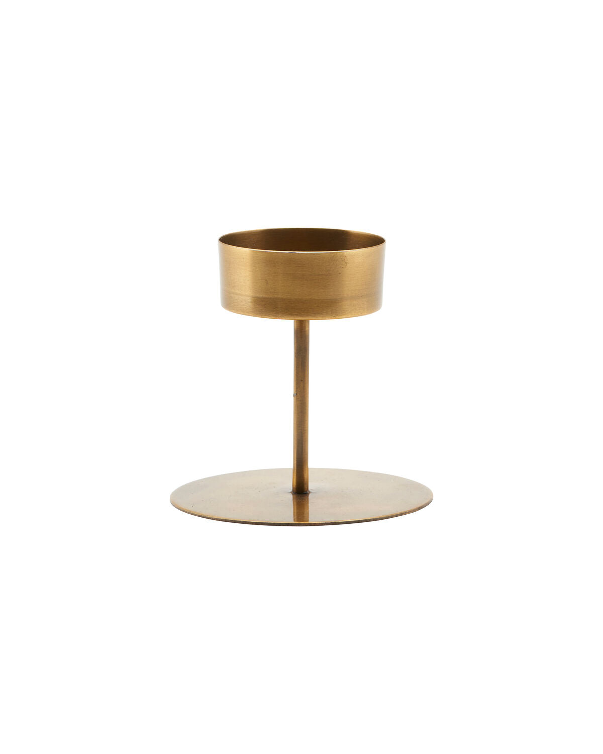 Teelicht, Anit in Antikes Messing präsentiert im Onlineshop von KAQTU Design AG. Einzelleuchter ist von House Doctor
