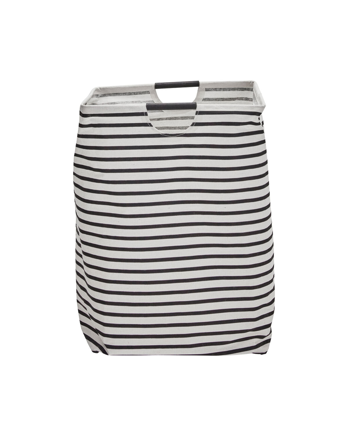 Wäschesack, HDstripes, Schwarz/Weiß in Schwarz/Weiß präsentiert im Onlineshop von KAQTU Design AG. Wäschekorb ist von House Doctor