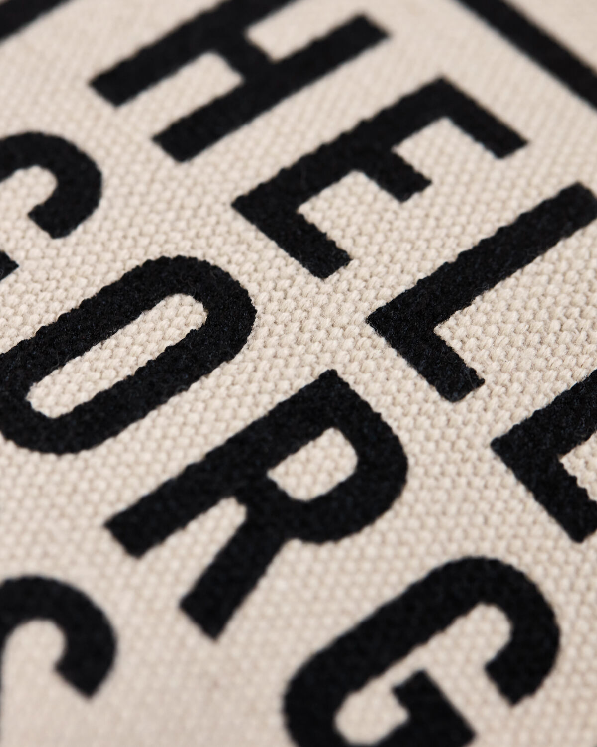 Kupplung, HDCanva, Schwarz;Off-White in Schwarz, Off-White präsentiert im Onlineshop von KAQTU Design AG. Weihnachtszubehör ist von House Doctor