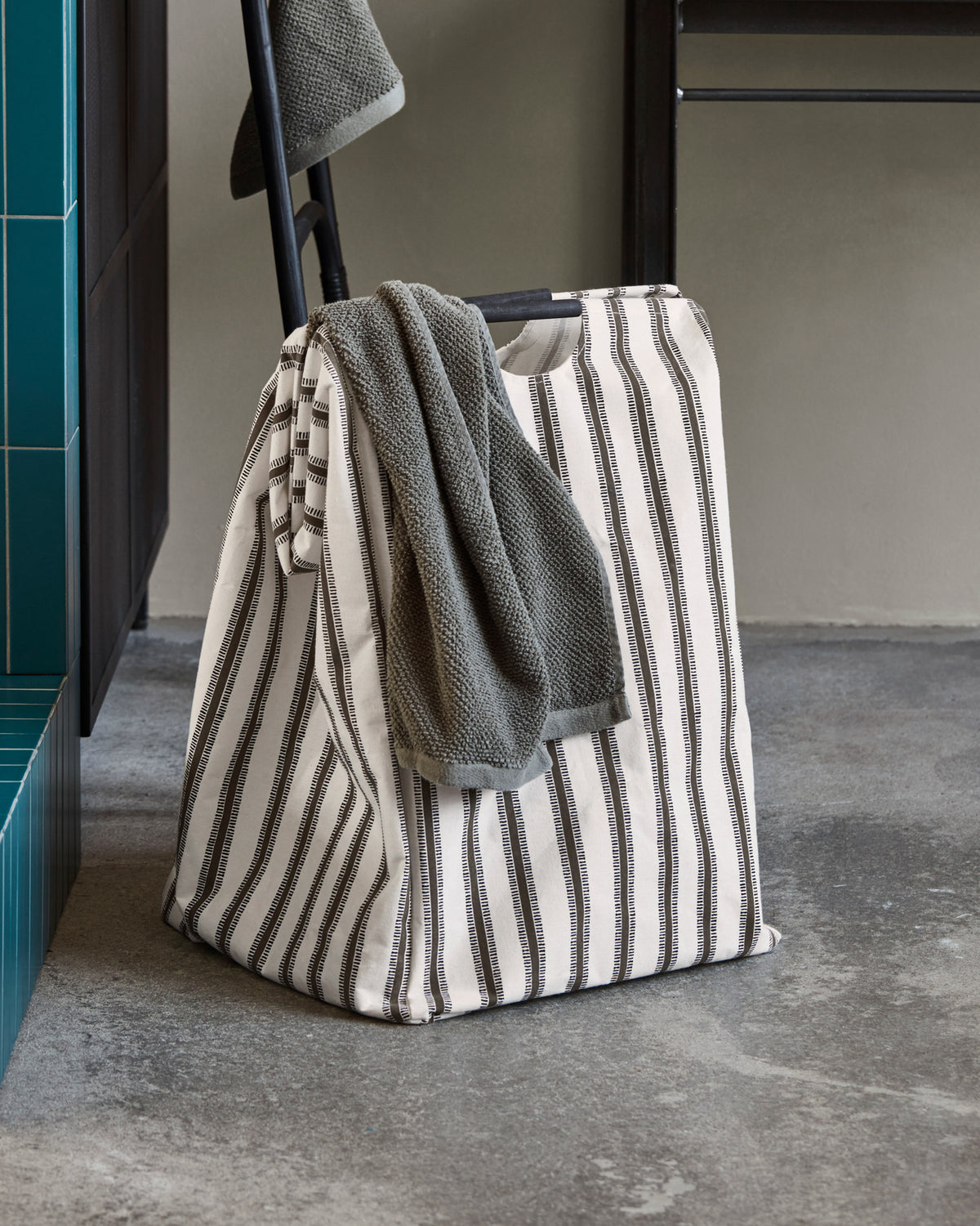 Wäschesack, HDVibes, Hellbraun in Hellbraun präsentiert im Onlineshop von KAQTU Design AG. Wäschekorb ist von House Doctor