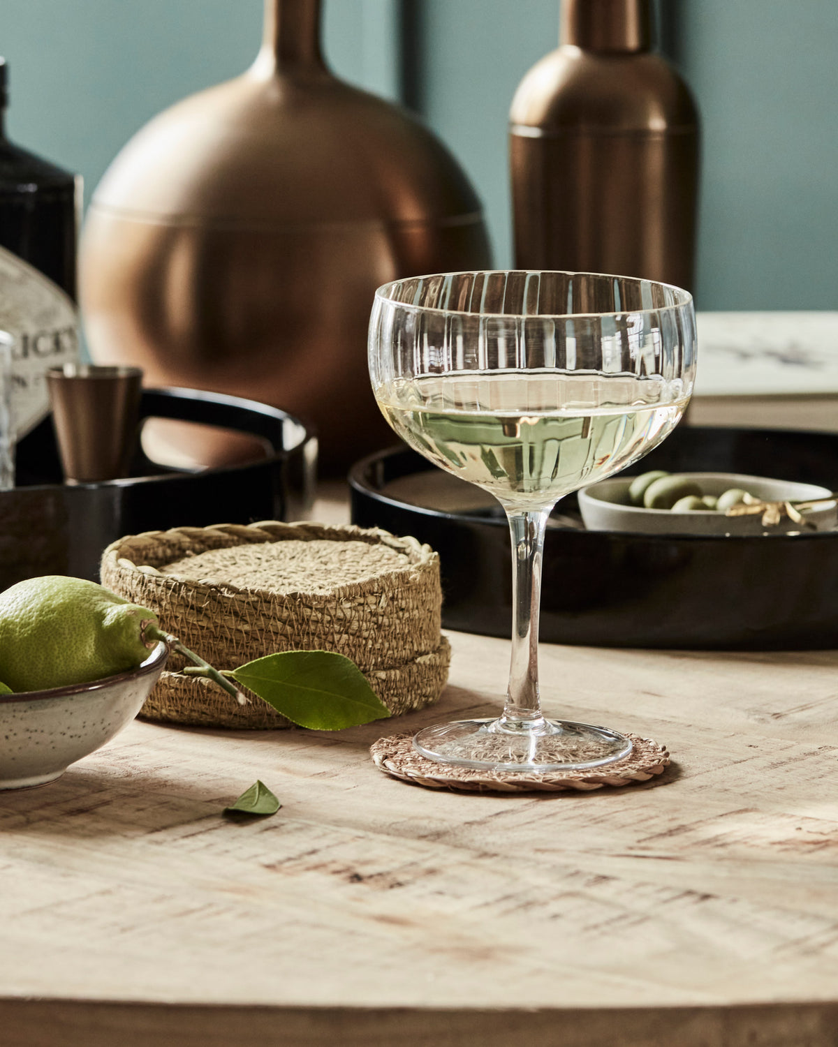 Coasters, HDCoaster, Natur in Natur präsentiert im Onlineshop von KAQTU Design AG. Pfannenuntersatz ist von House Doctor