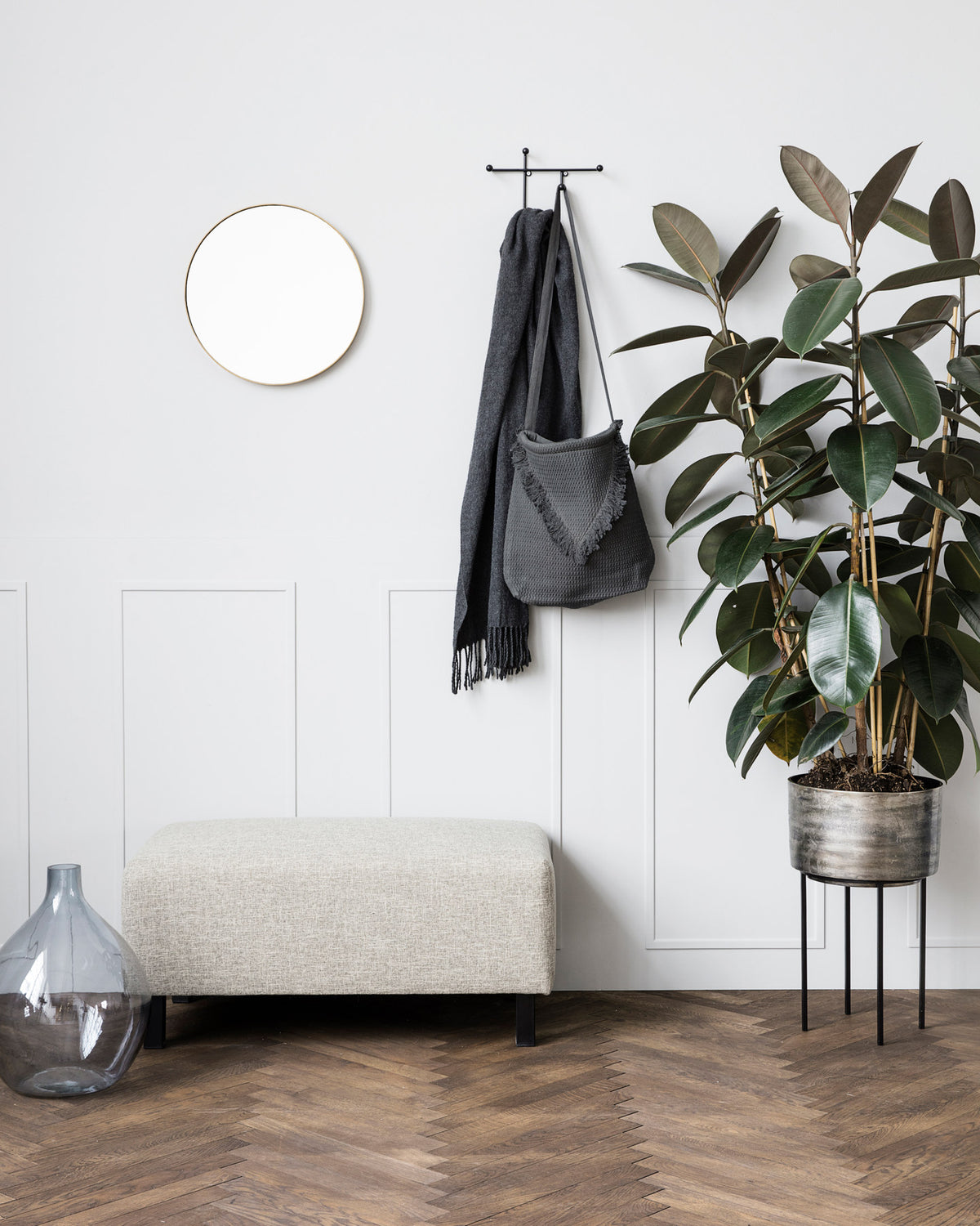 Haken, Prea in Mattschwarz präsentiert im Onlineshop von KAQTU Design AG. Kleiderhaken ist von House Doctor