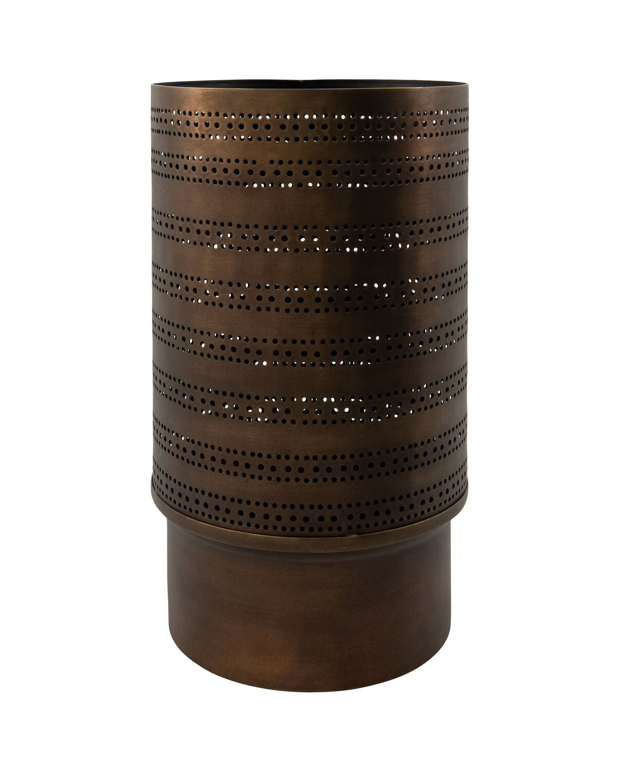 Windlicht, Mesu in Antikes braun präsentiert im Onlineshop von KAQTU Design AG. Kerzenständer ist von House Doctor
