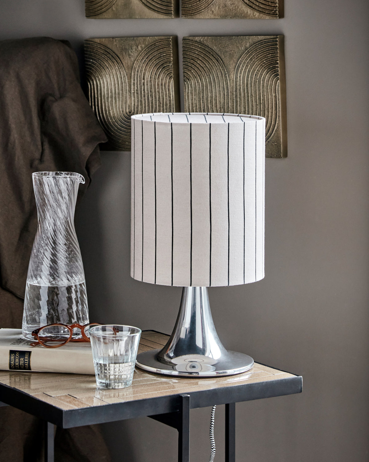 Tischleuchte, HDTulip, Silber-Finish in Silber-Finish präsentiert im Onlineshop von KAQTU Design AG. Tischleuchte ist von House Doctor