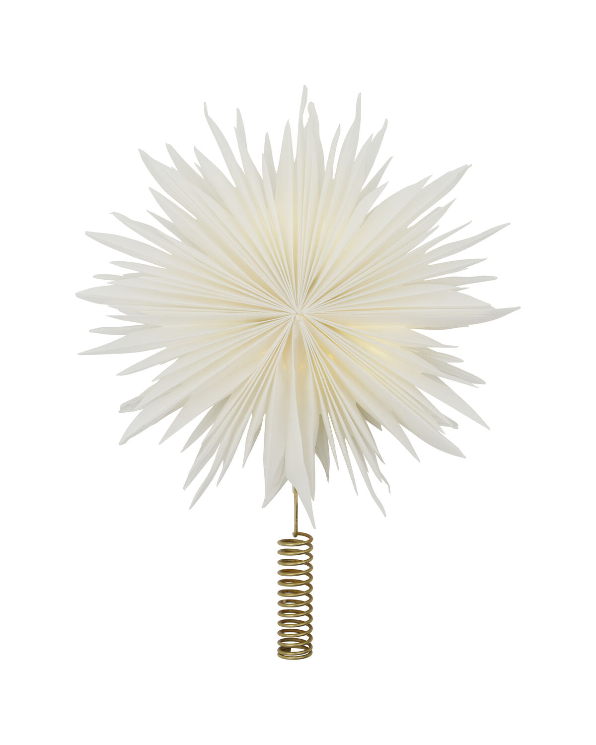 Top star w. LED, HDGant, Weiß;Messing-finish in Weiß, Messing-finish präsentiert im Onlineshop von KAQTU Design AG. Aufbewahrungskorb ist von House Doctor