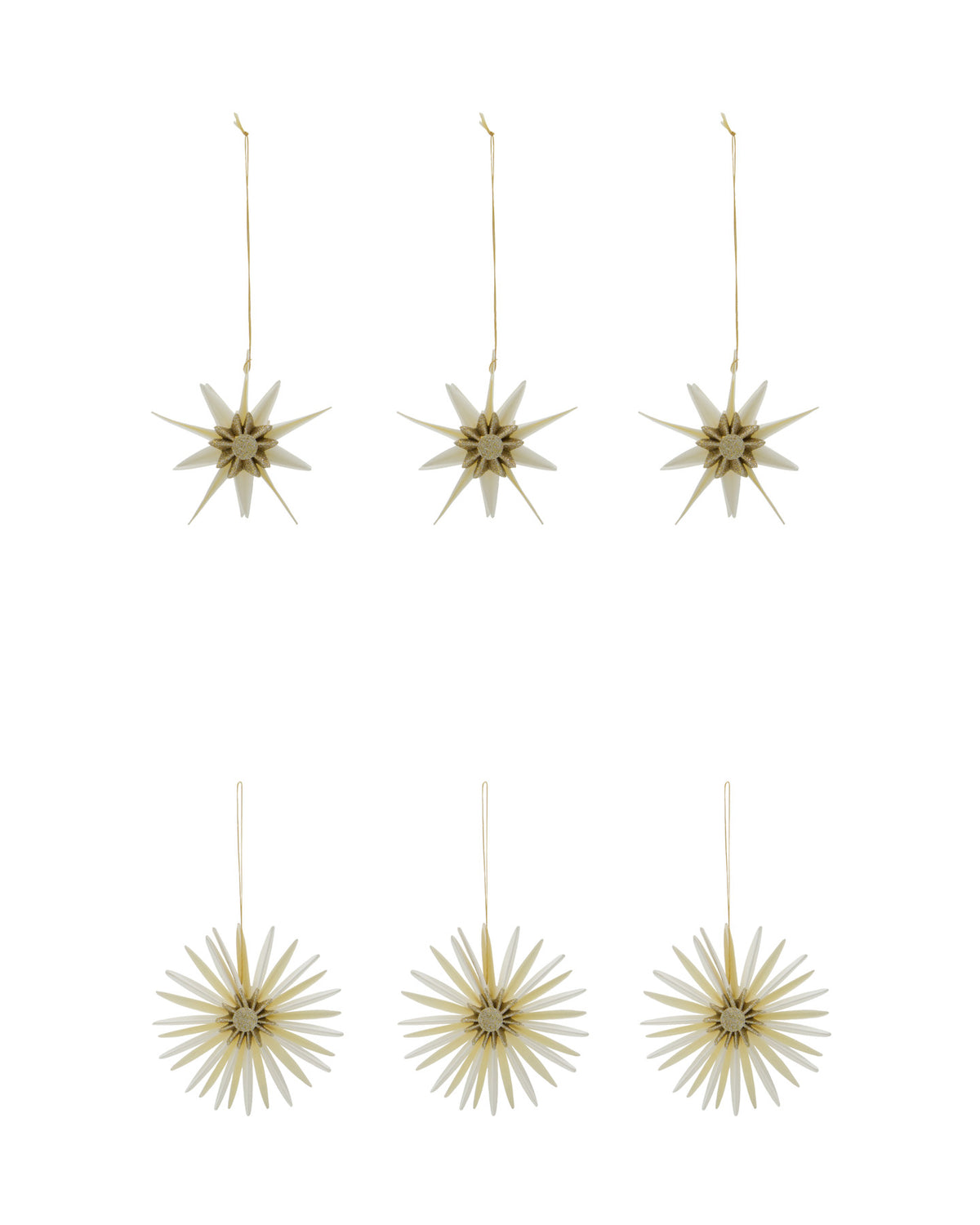 Ornamente, HDStari, Off-White,Champagner in Off-White, Champagner präsentiert im Onlineshop von KAQTU Design AG. Ornament ist von House Doctor