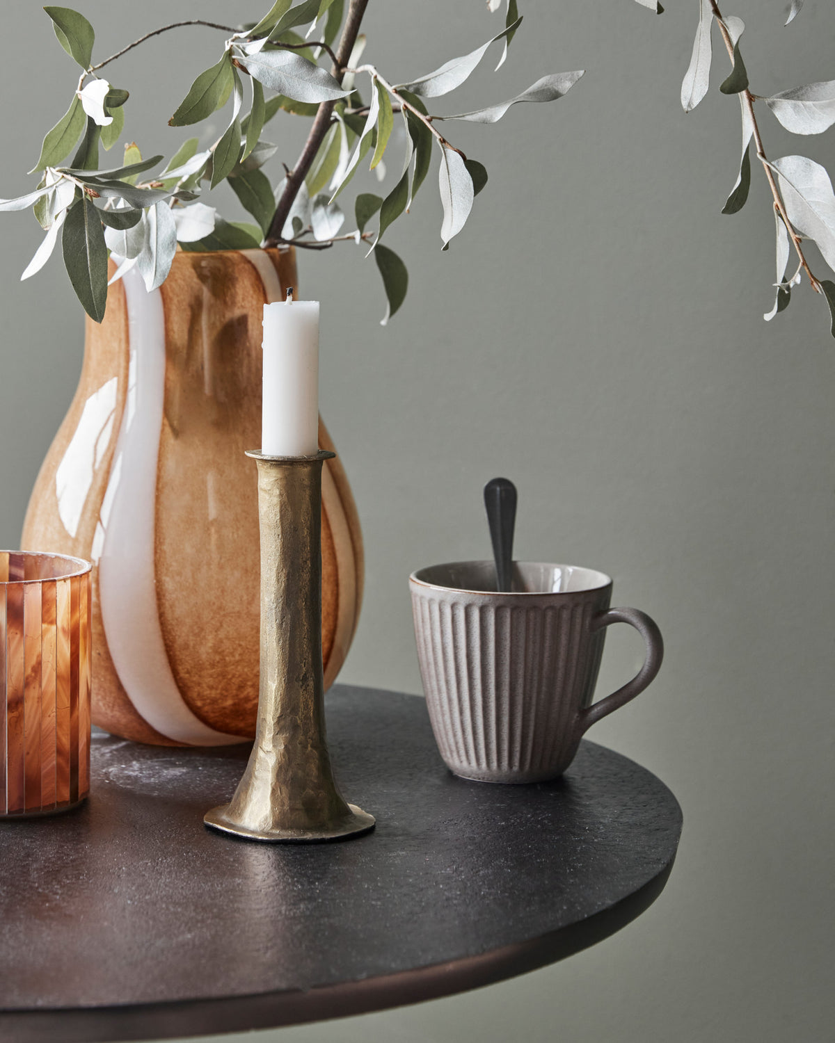 Kerzenständer, HDTicca, Antik-Gold in Antik-Gold präsentiert im Onlineshop von KAQTU Design AG. Kerzenständer ist von House Doctor