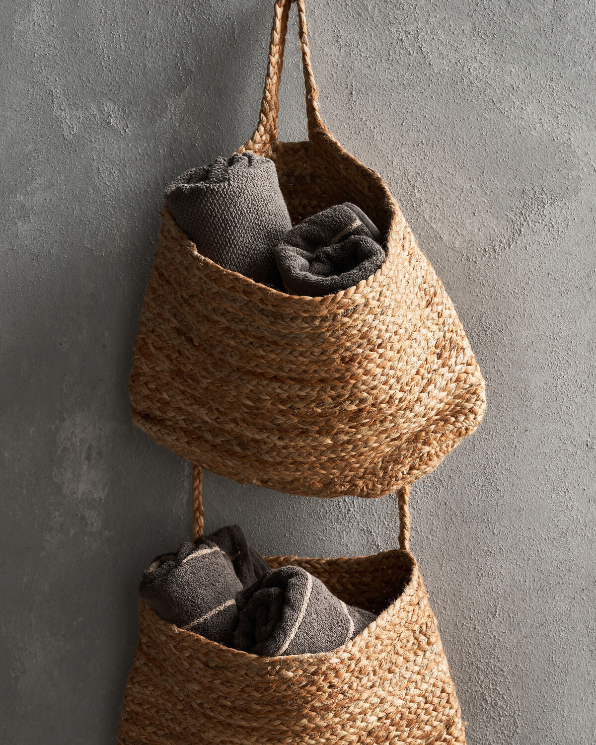 Organizer, Ramla in Natur präsentiert im Onlineshop von KAQTU Design AG. Aufbewahrungskorb ist von House Doctor